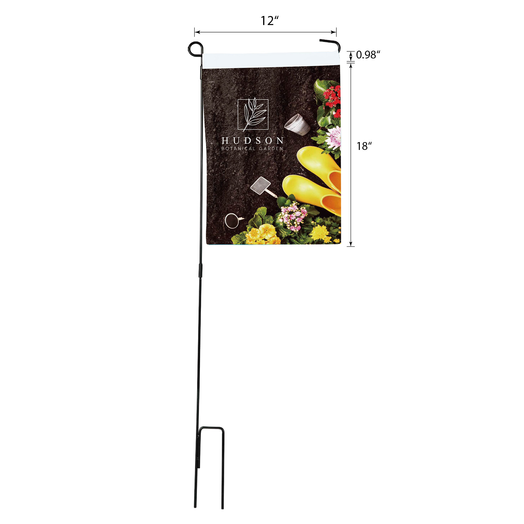 DisplaySplash Garden Flag - Single Sided 4
