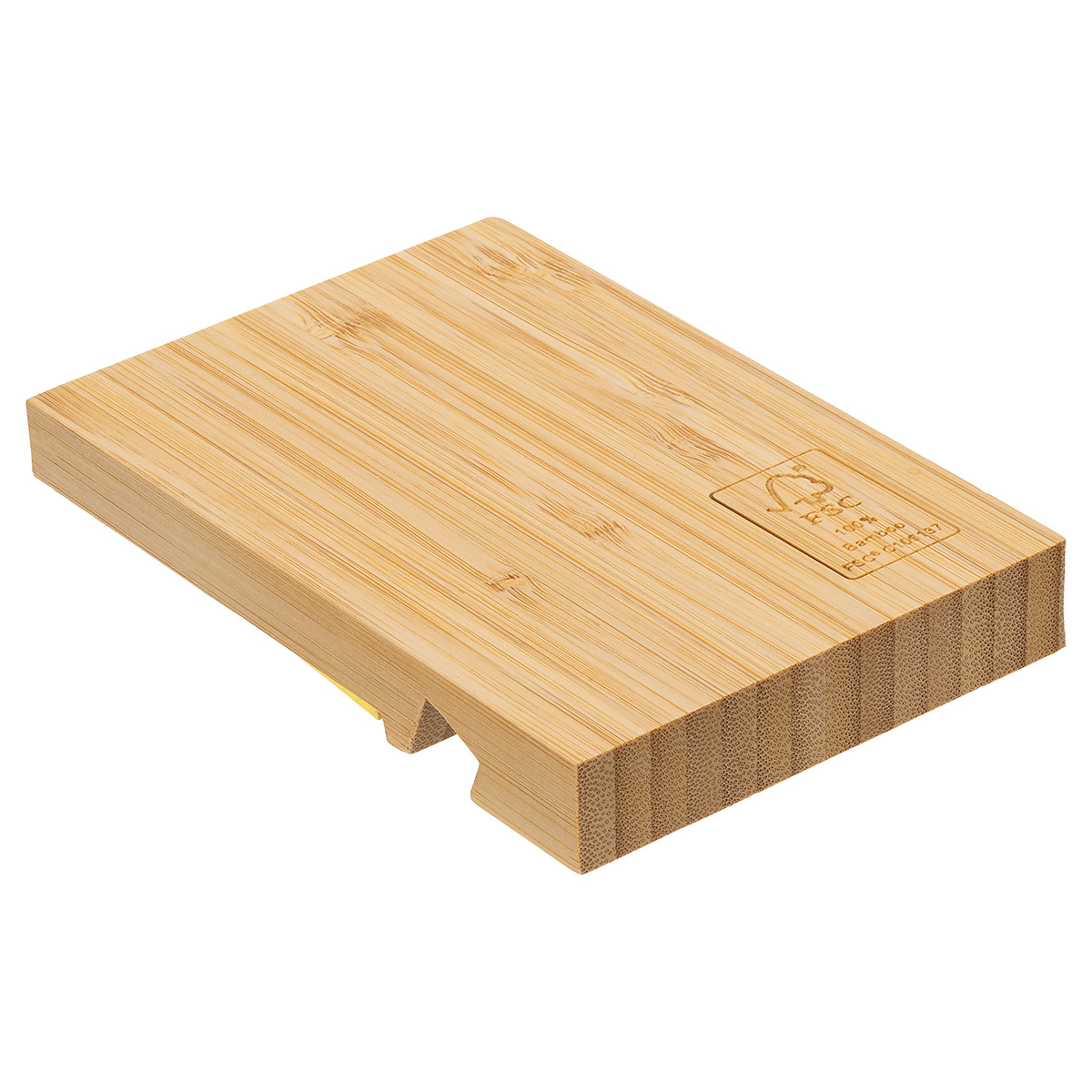 Bamboo Sticky Note Dispenser with Phone Holder 6