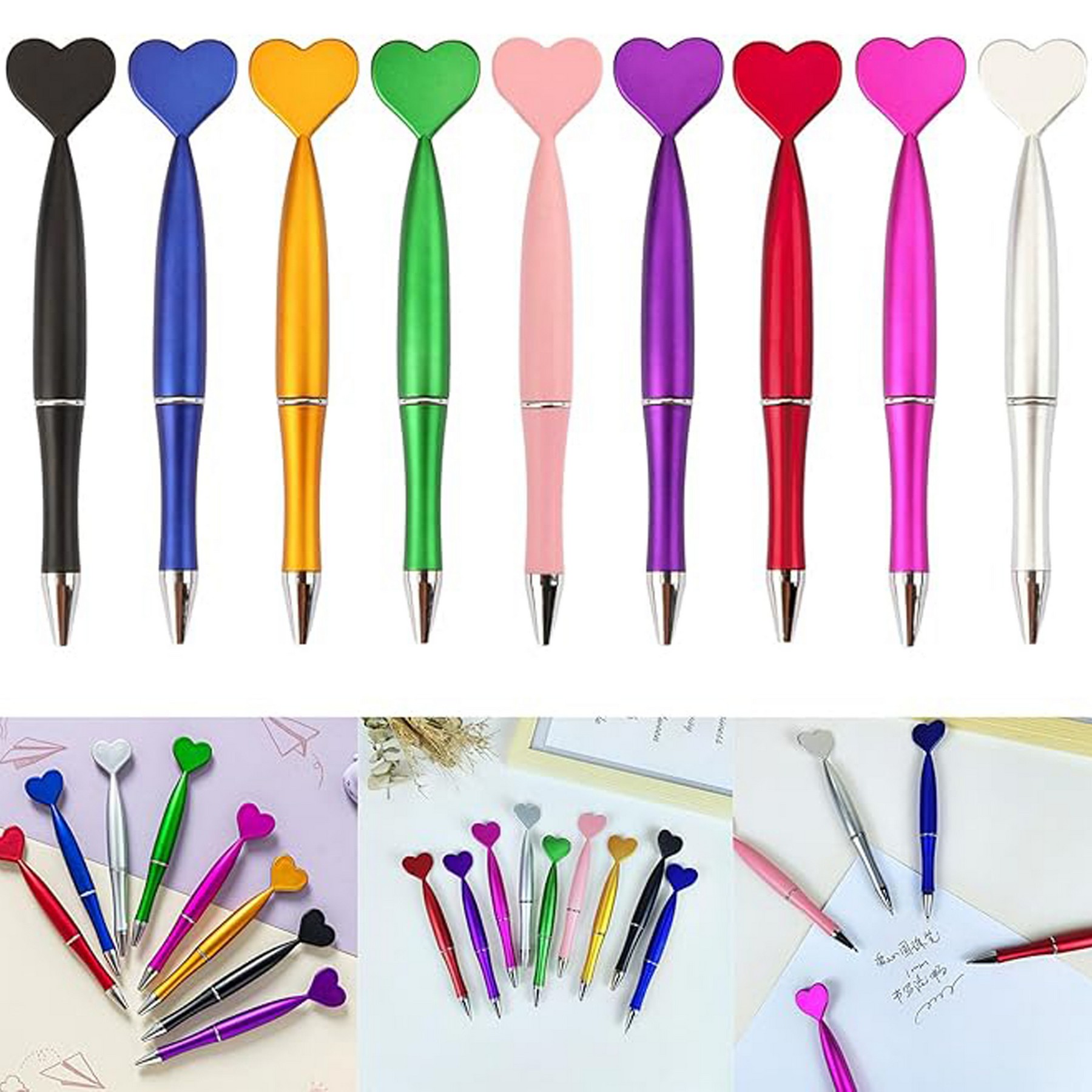 Heart Shaped Ballpoint Pen 2
