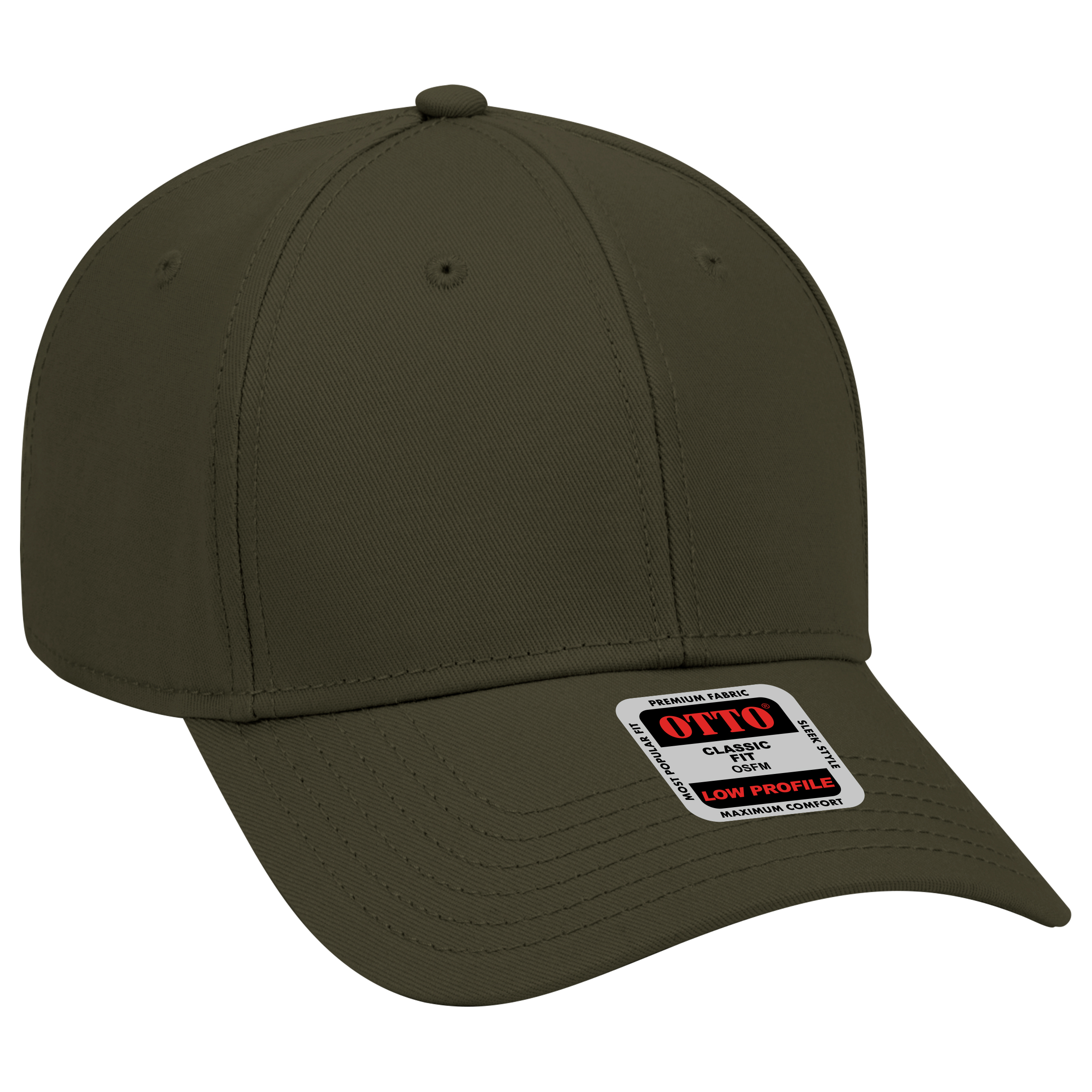 OTTO CAP® 6 Panel Low Profile Baseball Cap 26