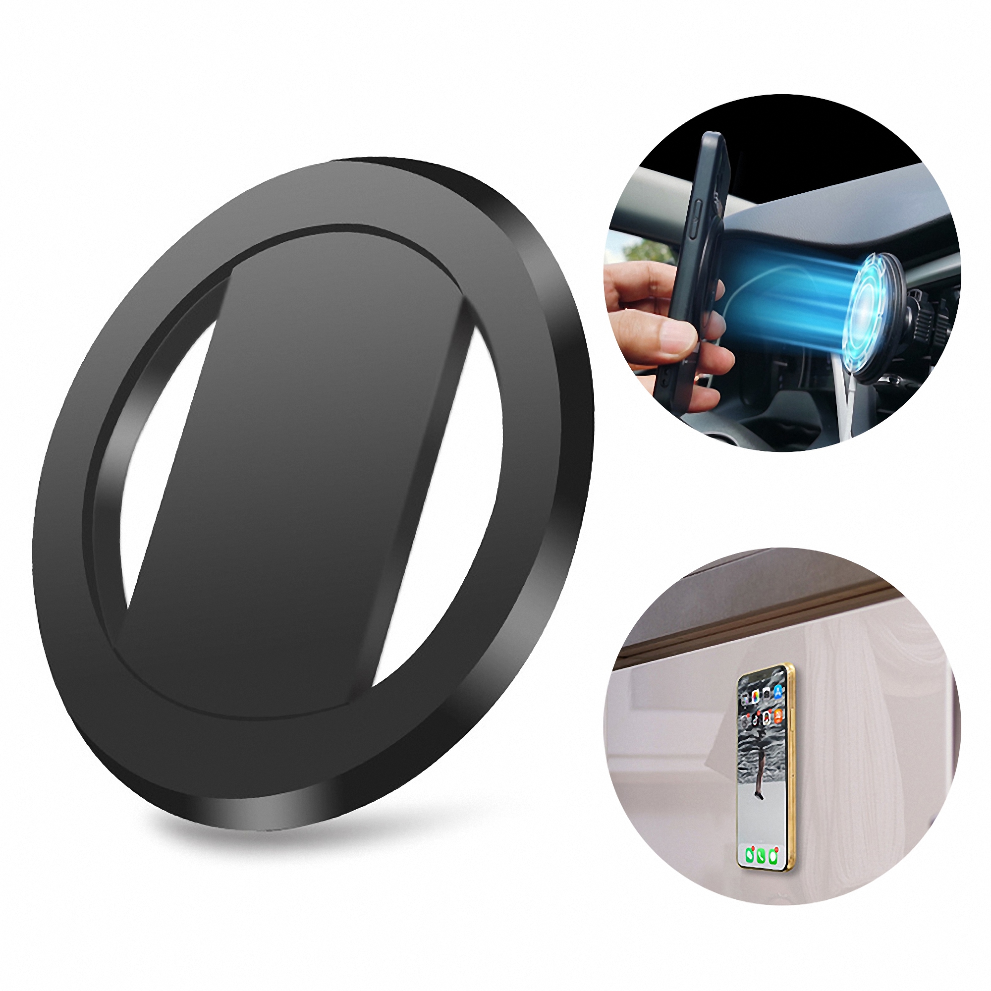 Magnetic Retractable Phone Holder Grip 3