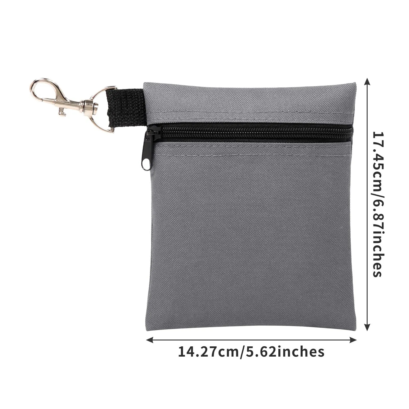 Zipper Golf Tee/Ball Pouch Bag 4