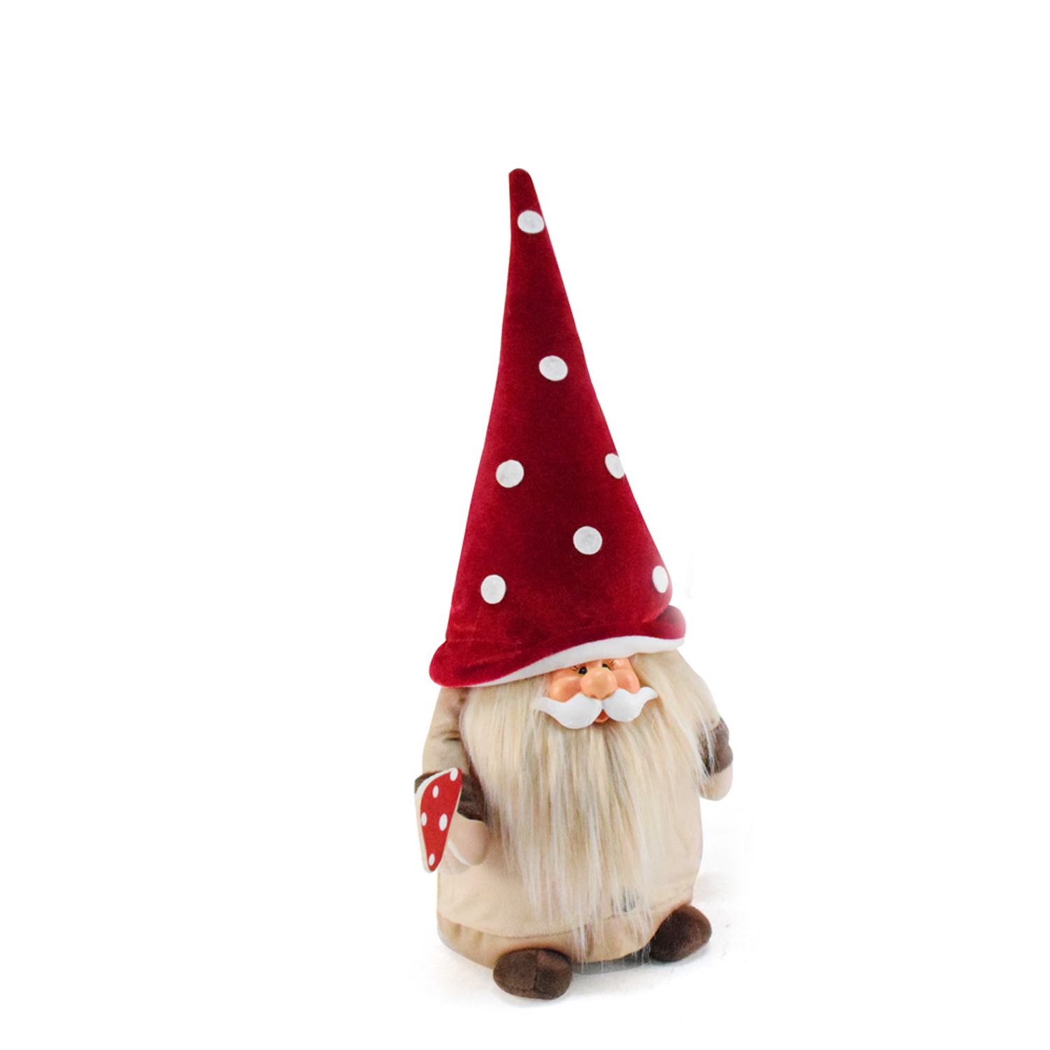 Mushroom Gnome Figurine Christmas Decorative Toy 6