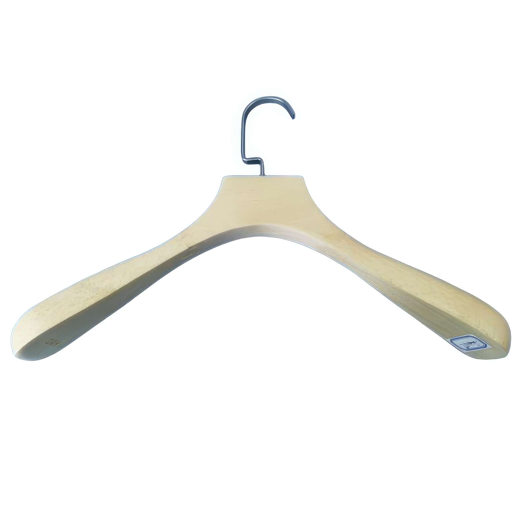 Solid Beech Wood Suit Clothes Wardrobe Closet Hanger 2