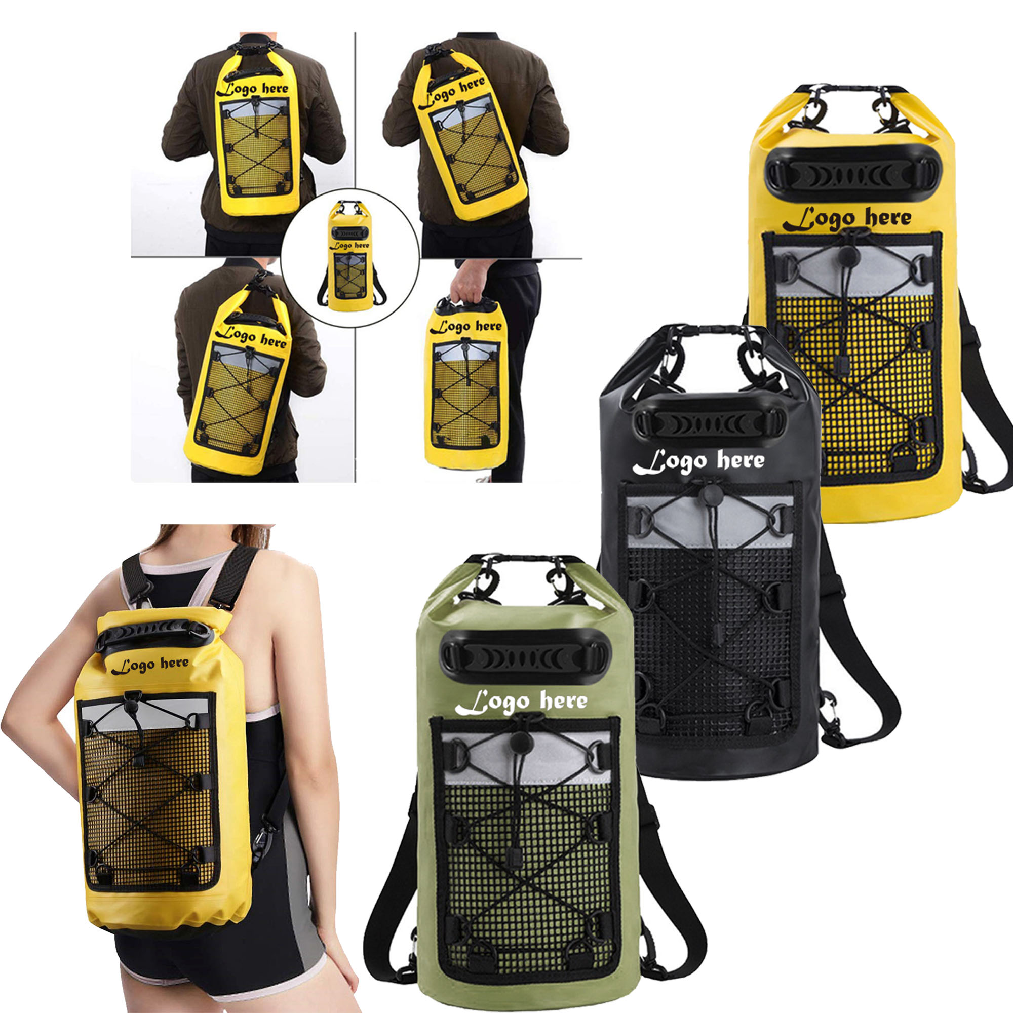MOQ100 Large-Capacity Outdoor Hiking Bag 2