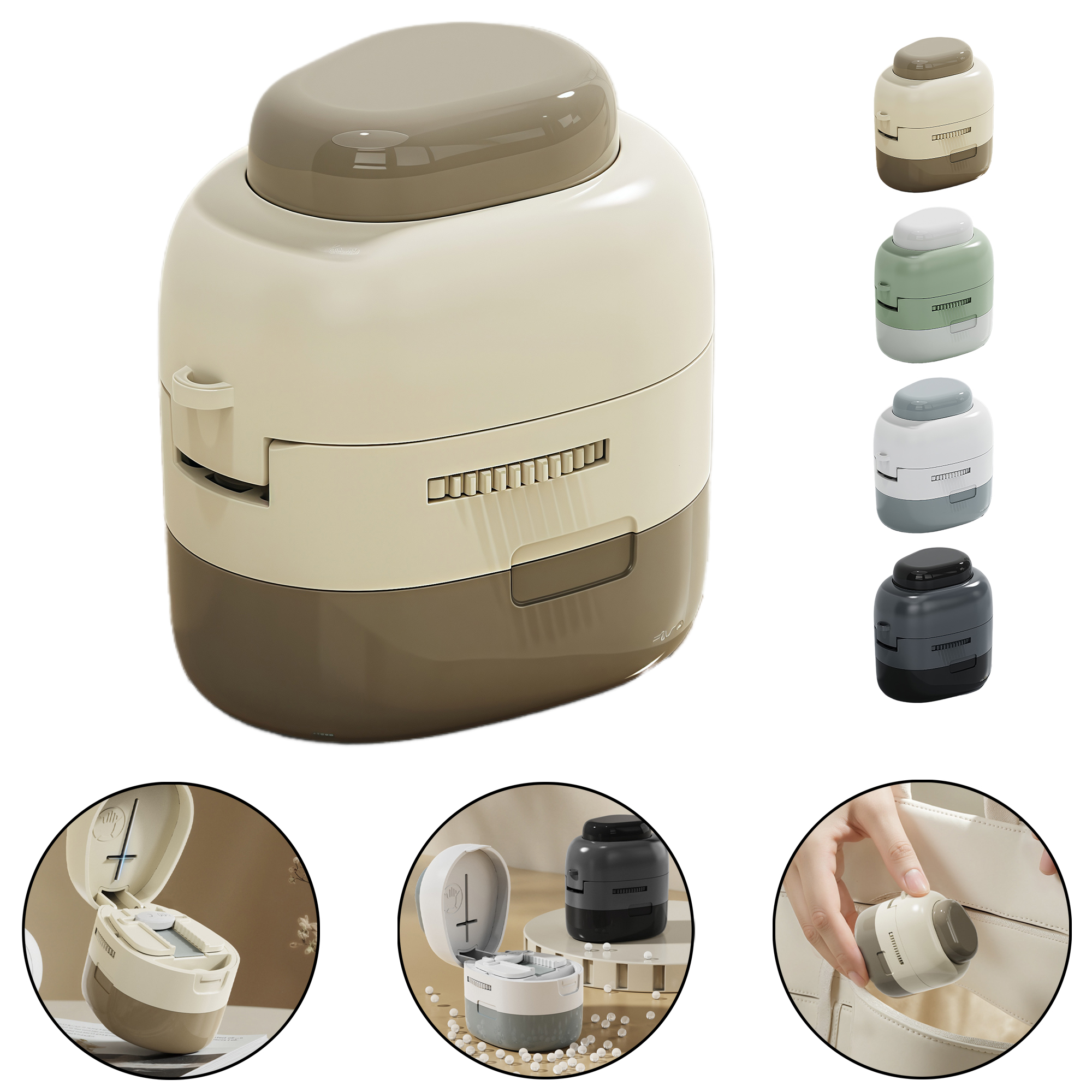 4-in-1 Pill Cutter and Storage Box 3