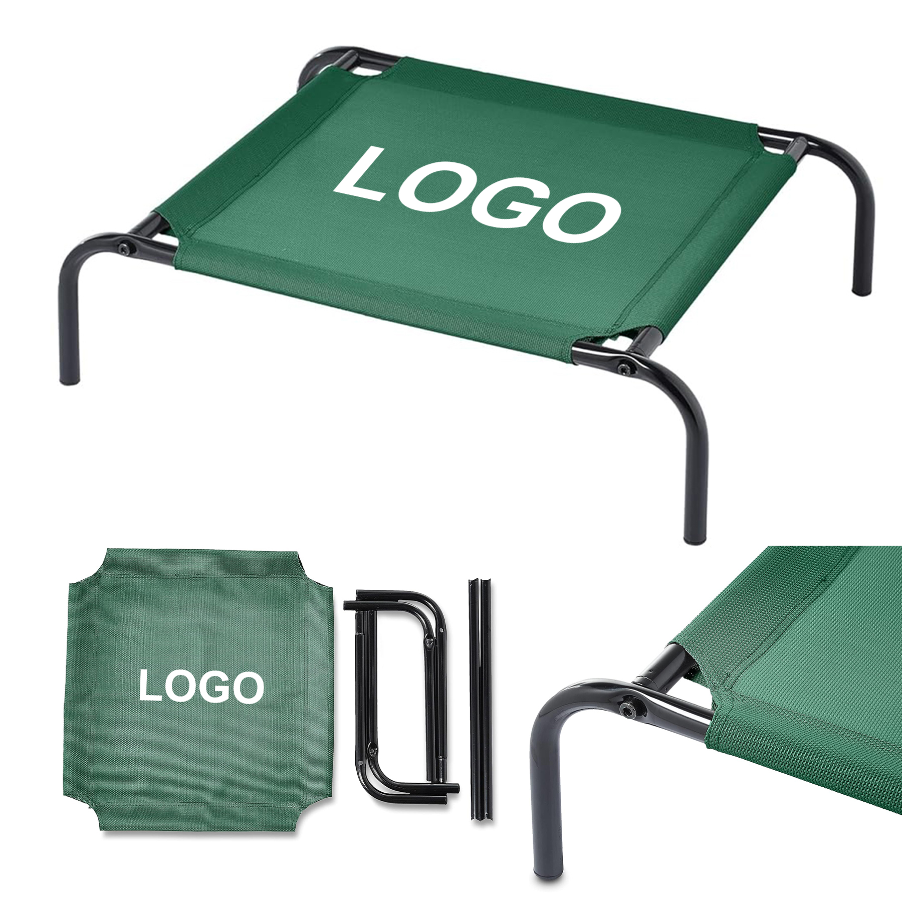 Portable Elevated Dog Bed 1