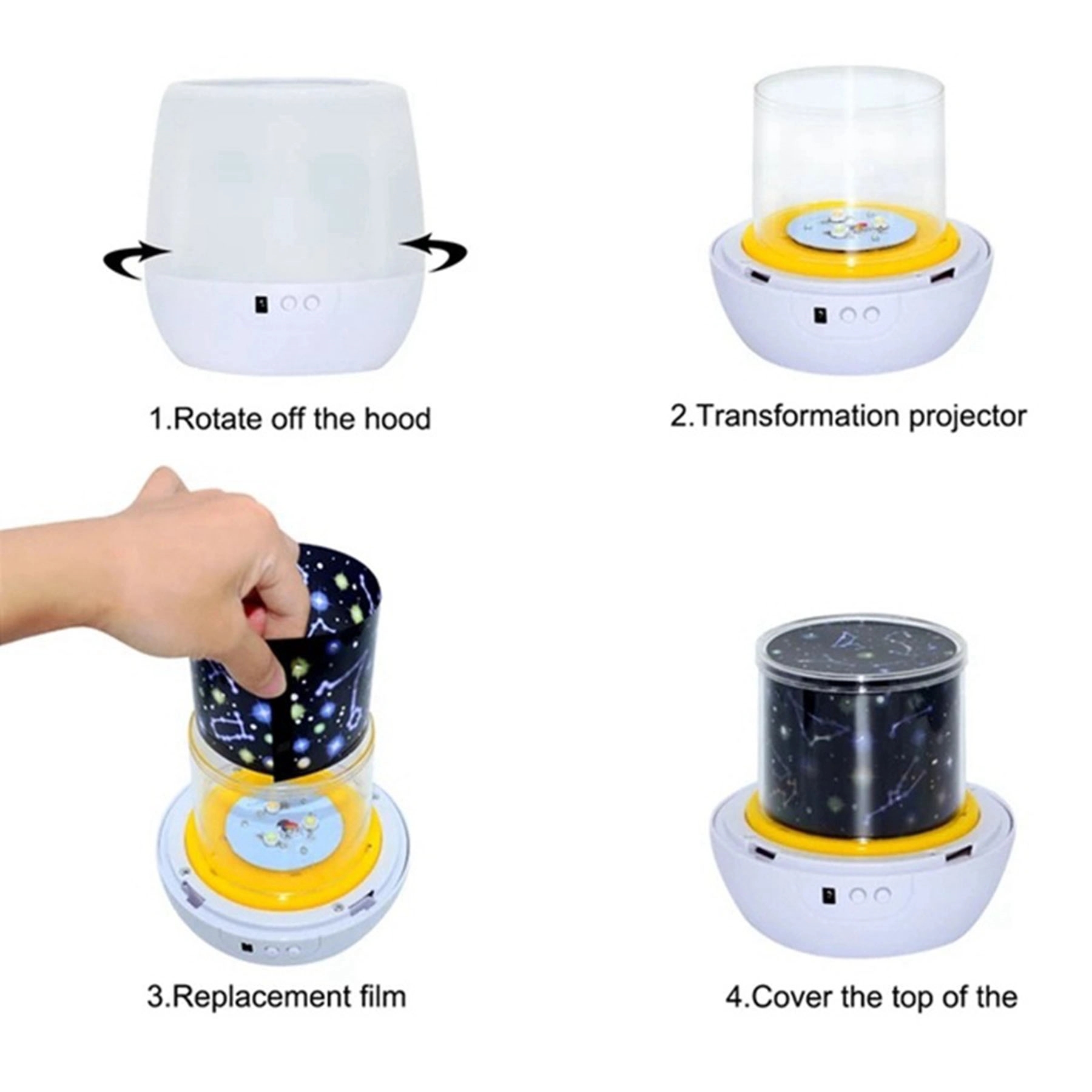 Multifunctional Star Projector Lamp Night Light 2