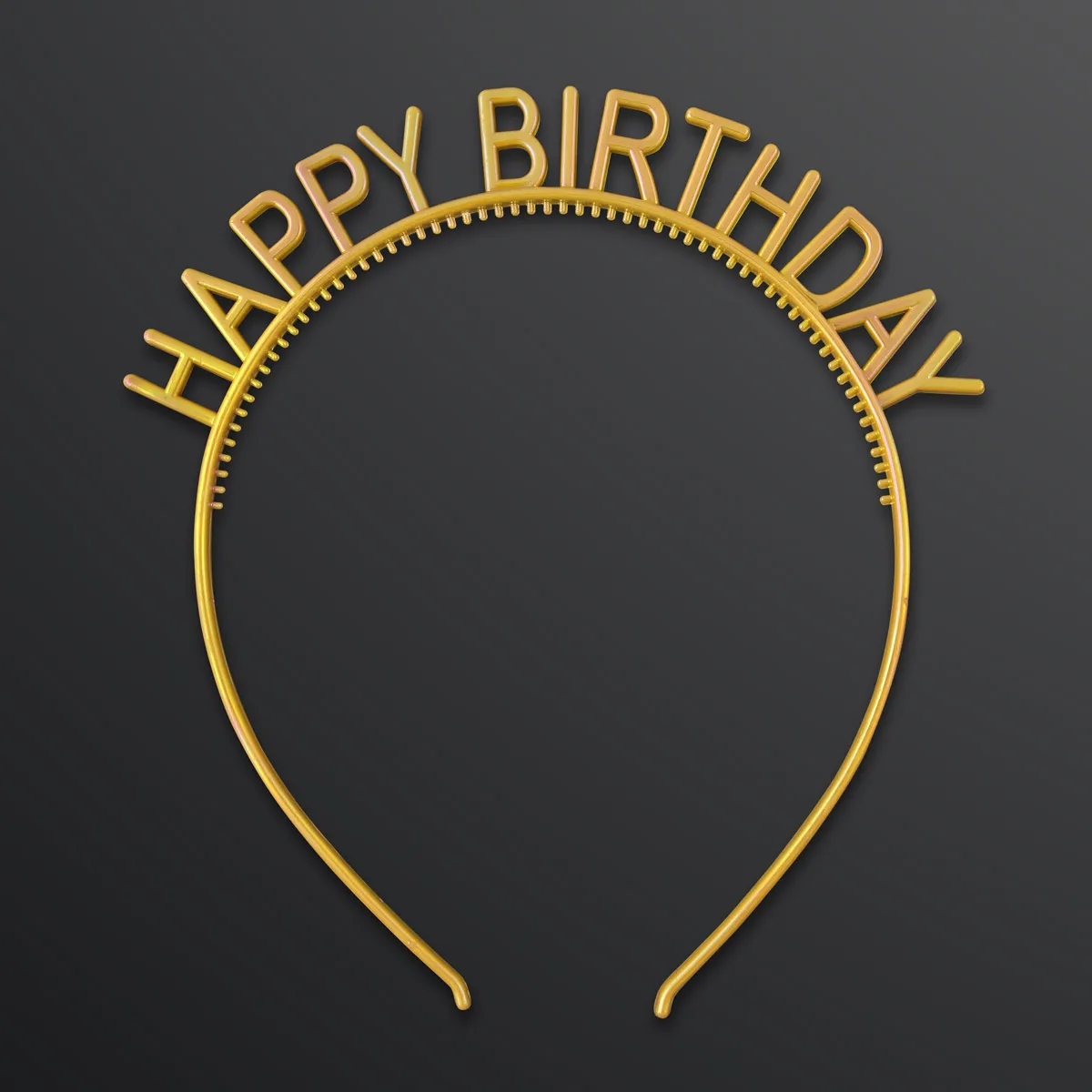 Happy Birthday Headbands: Rainbow Assortment (No Lights) 4