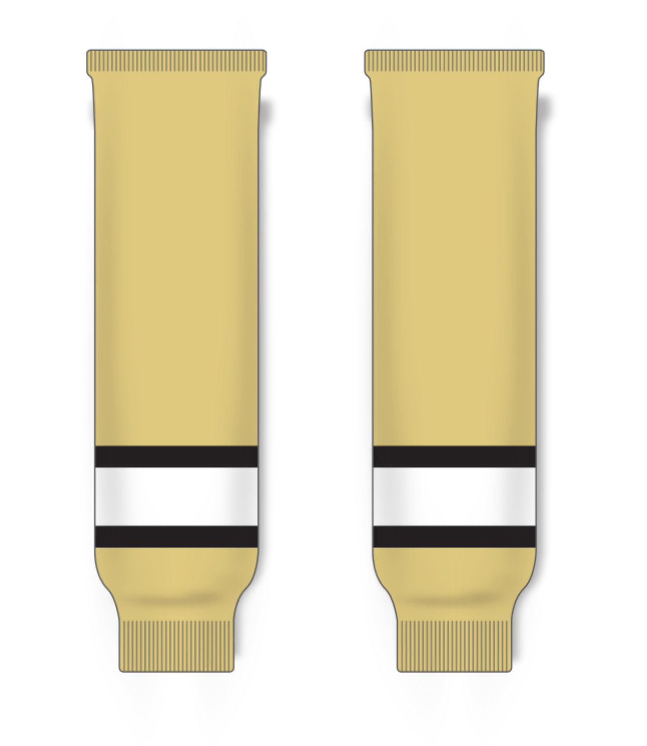 Knitted Striped Hockey Socks HS630-G11 4