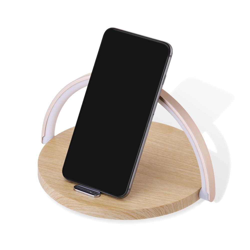 Fast QI Wireless Charger Night Light Desk Lamp 5