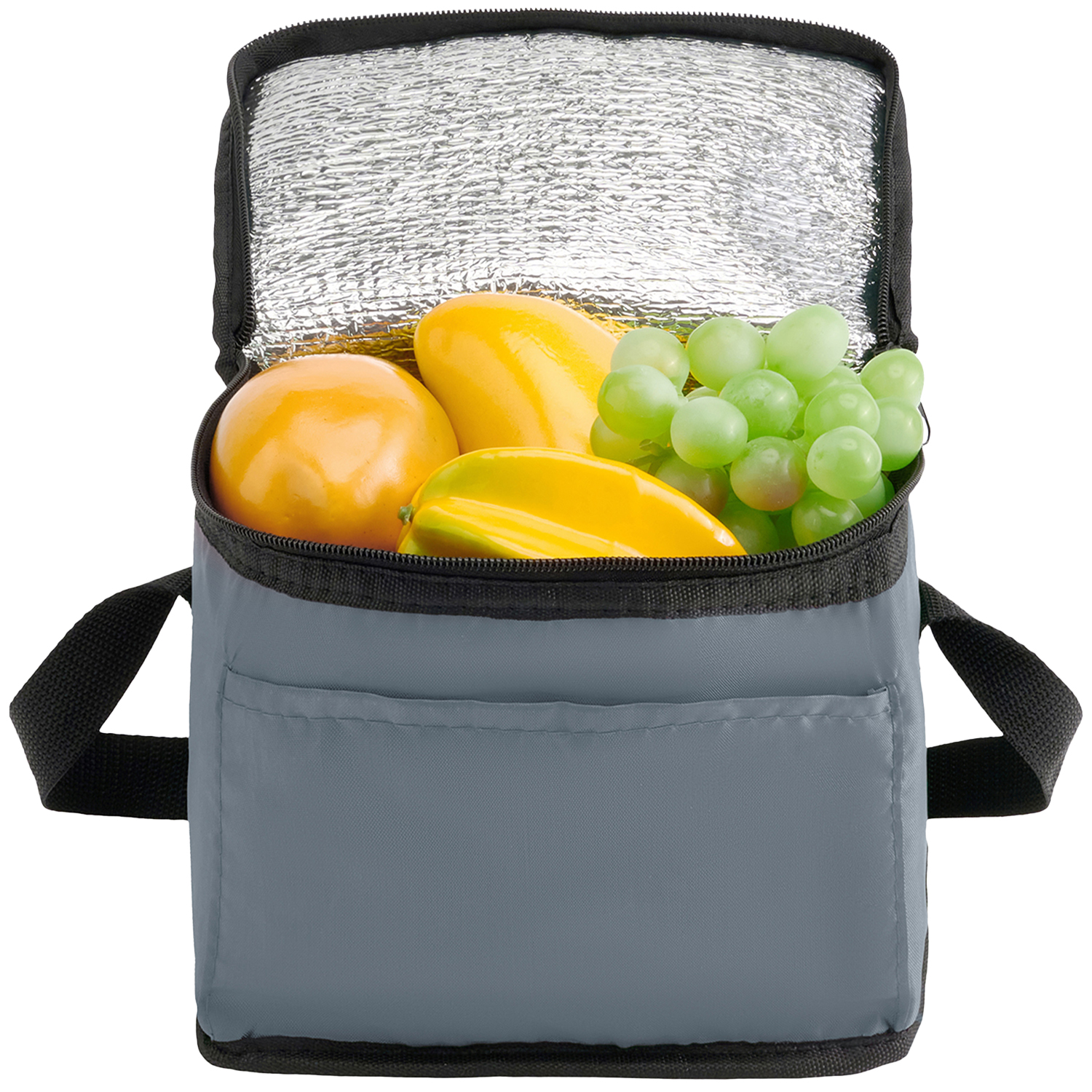210D Food Safe Foil Lining Polyester Large Lunch Bag 3