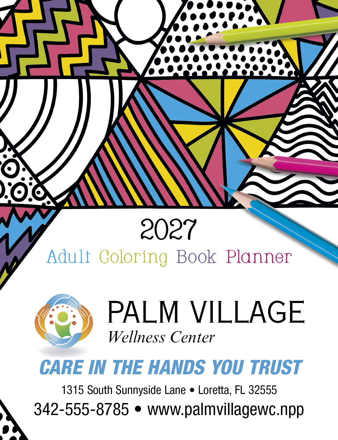 Good Value™ Adult Coloring Book Planner 35