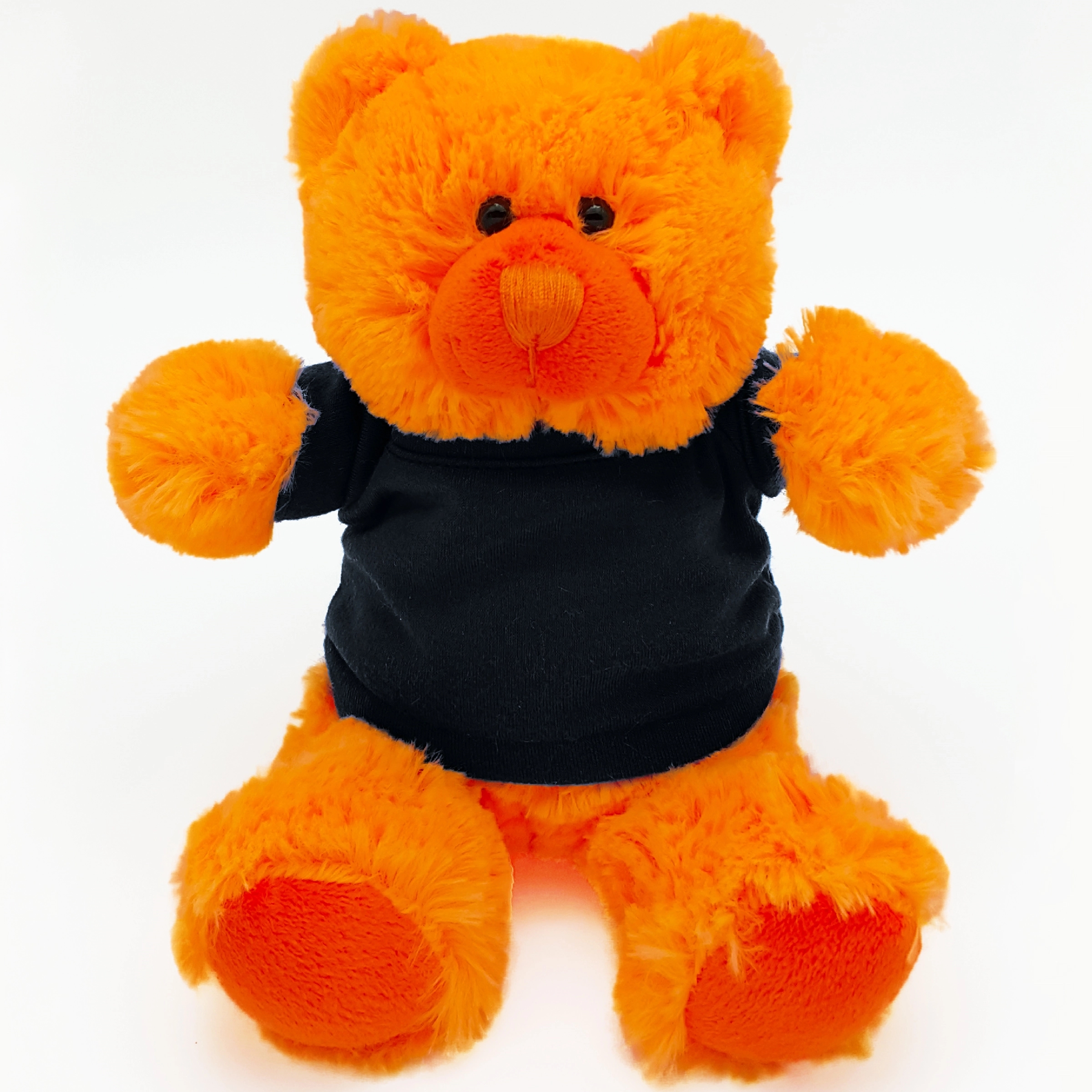 8" Bright Color Orange Bear 7