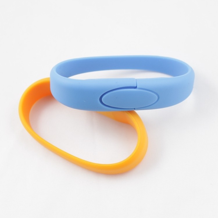 Soft Rubber Silicone Sports Wristband 2GB USB Flash Drive Disk 2