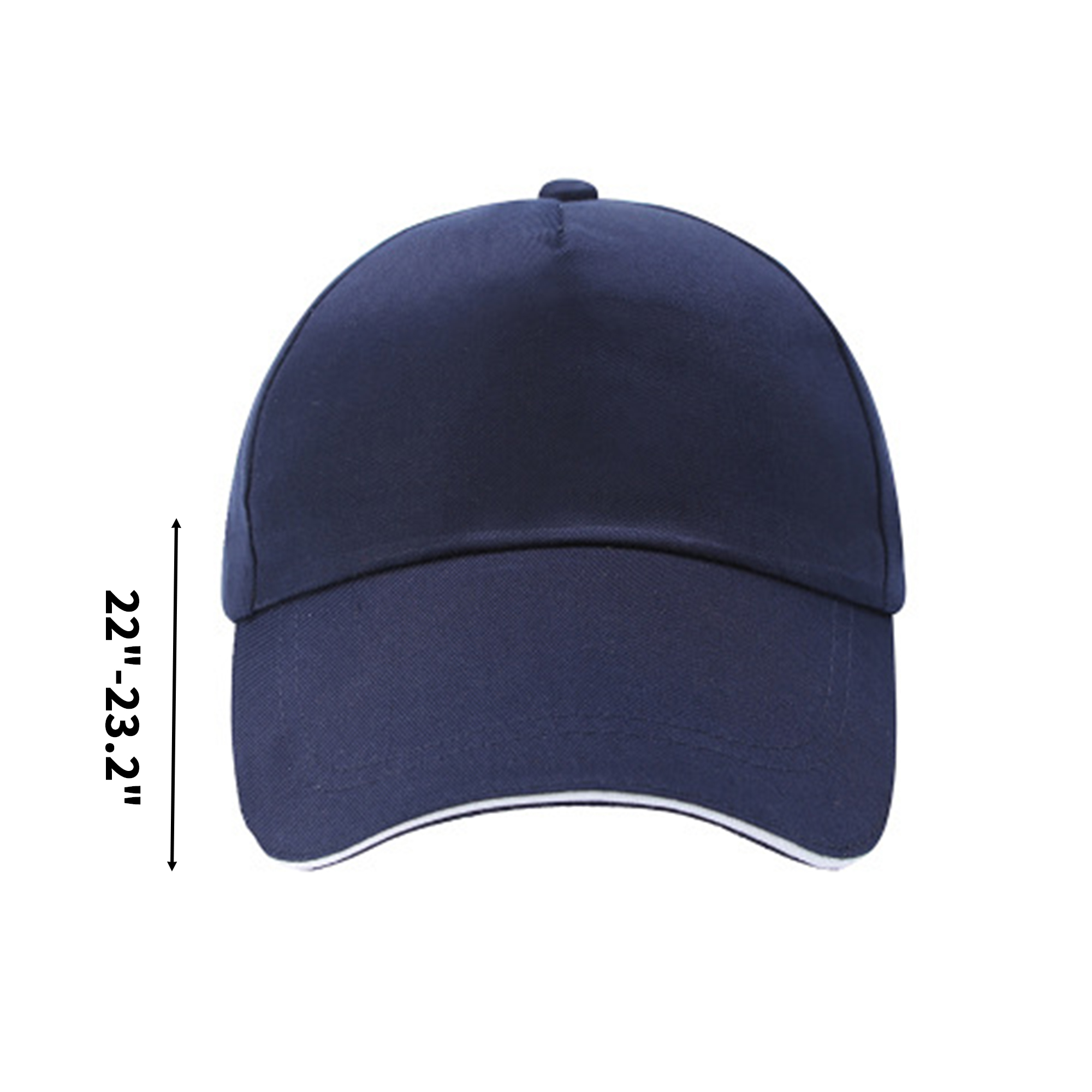 Cotton Twill Baseball Cap With Adjustable Closure 8