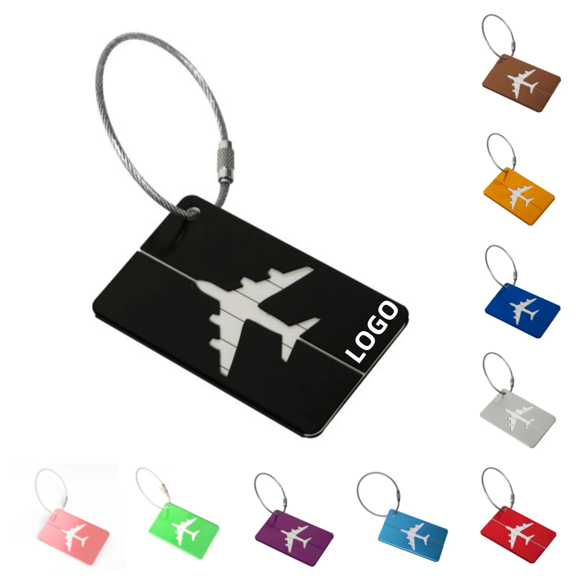 Aluminum Alloy Luggage Tag 4