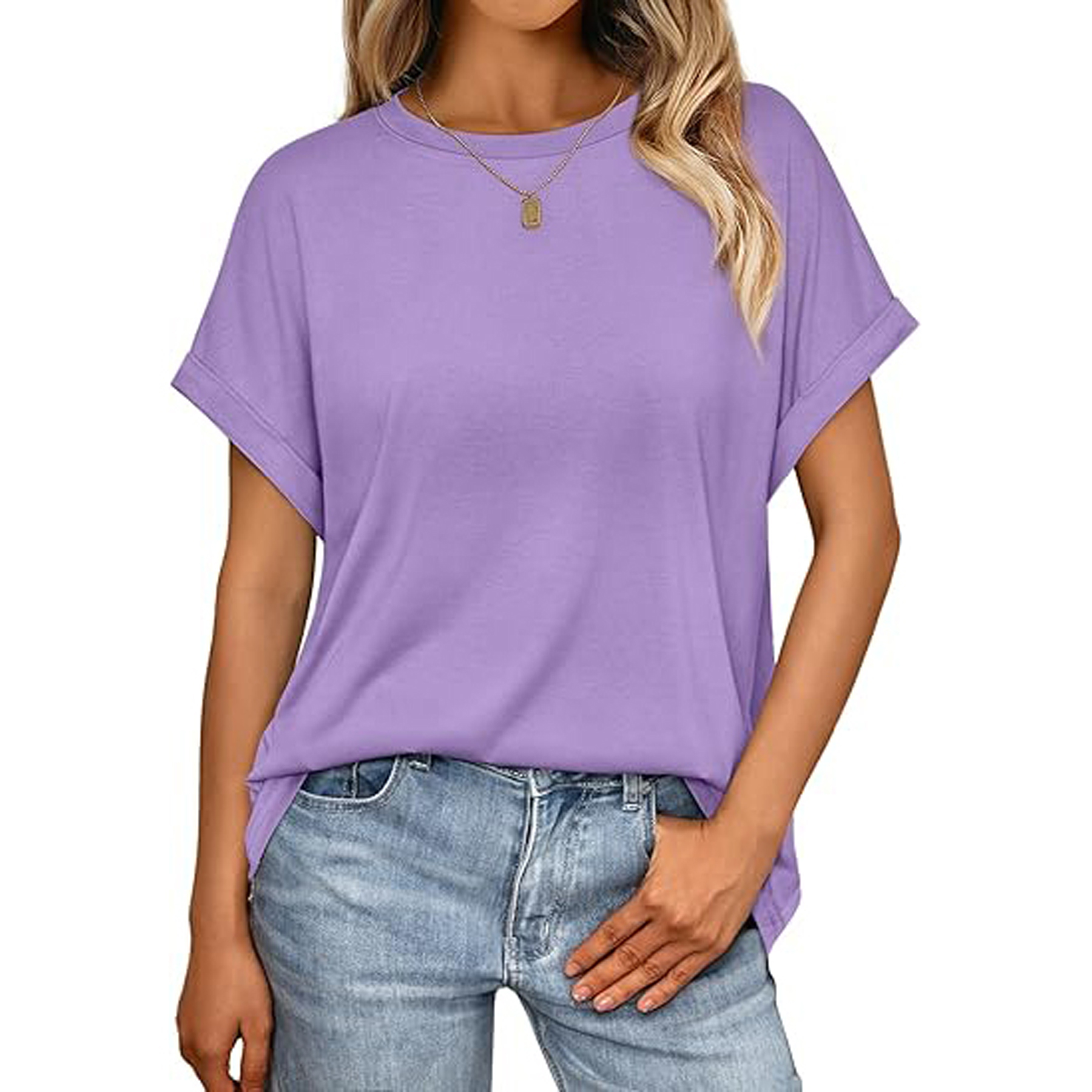 Women's Summer Top Oversized Short Sleeve 1