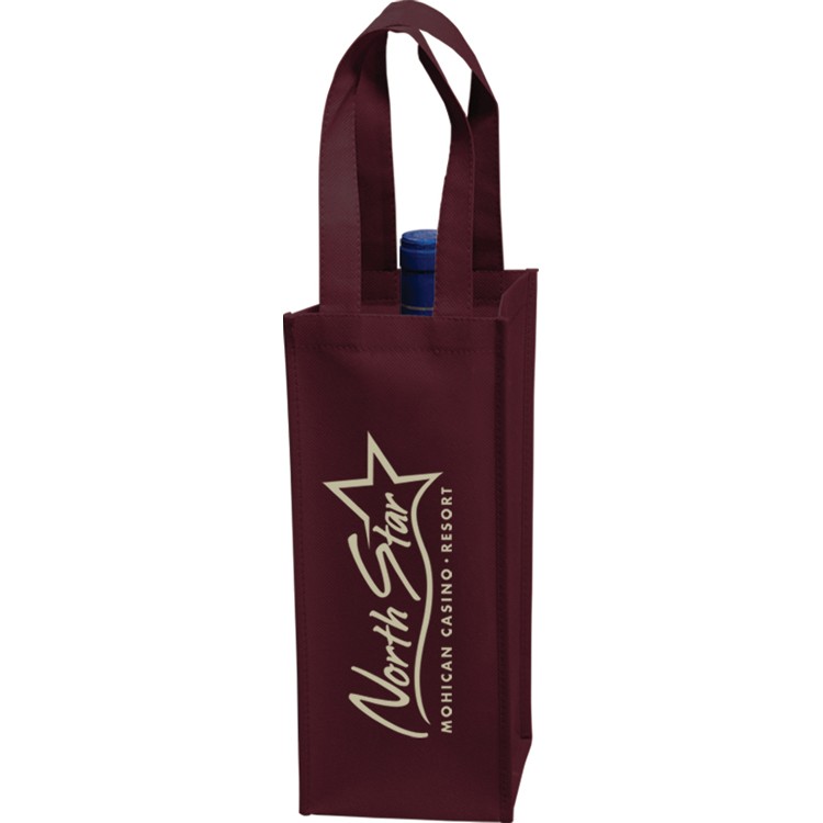 Non-woven 1 Bottle Wine Bag 2