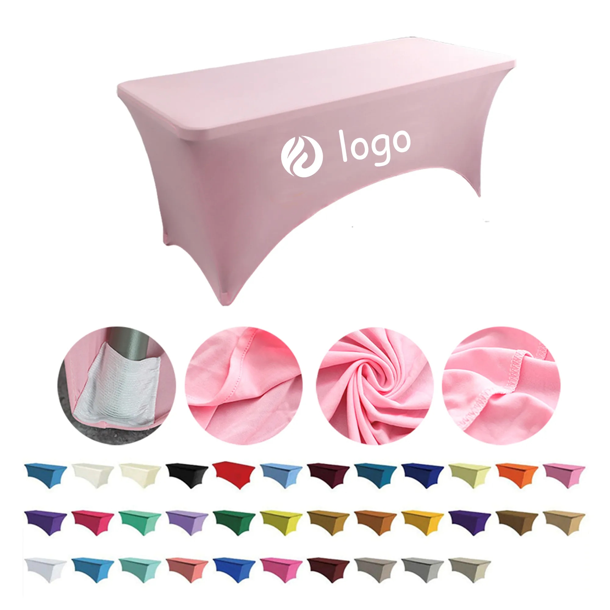 6FT Spandex Table Cover Full Color Sublimation
