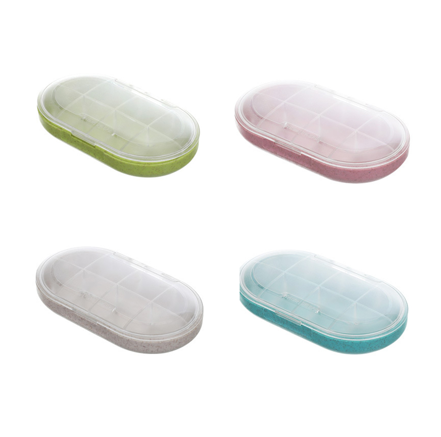 8 Compartments Waterproof Pill Box 4