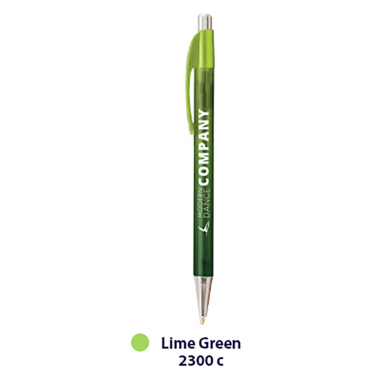 Top Flight Slim Ombre Plastic Pen (Full Color Imprint) 7