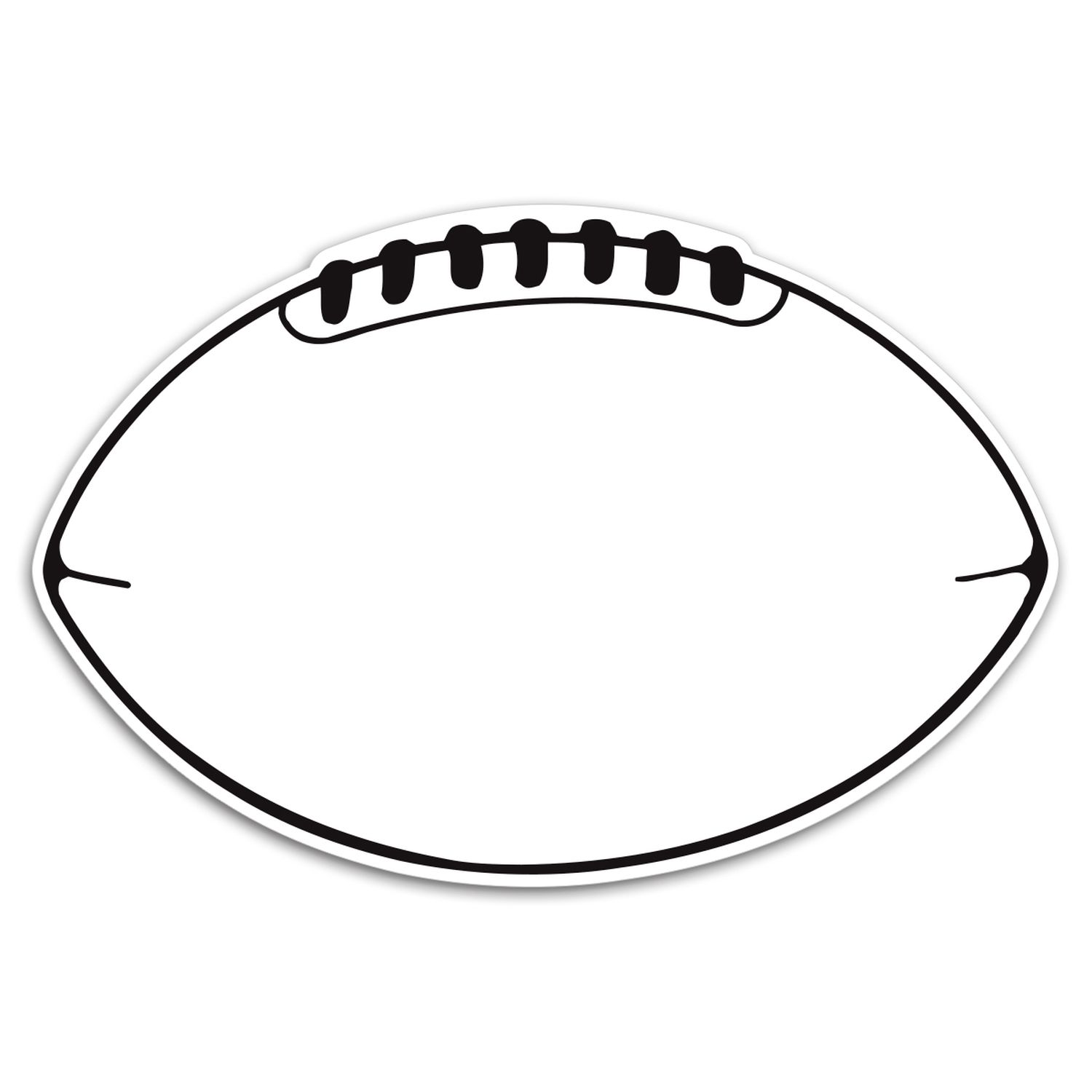 Football Car Sign Magnet 1