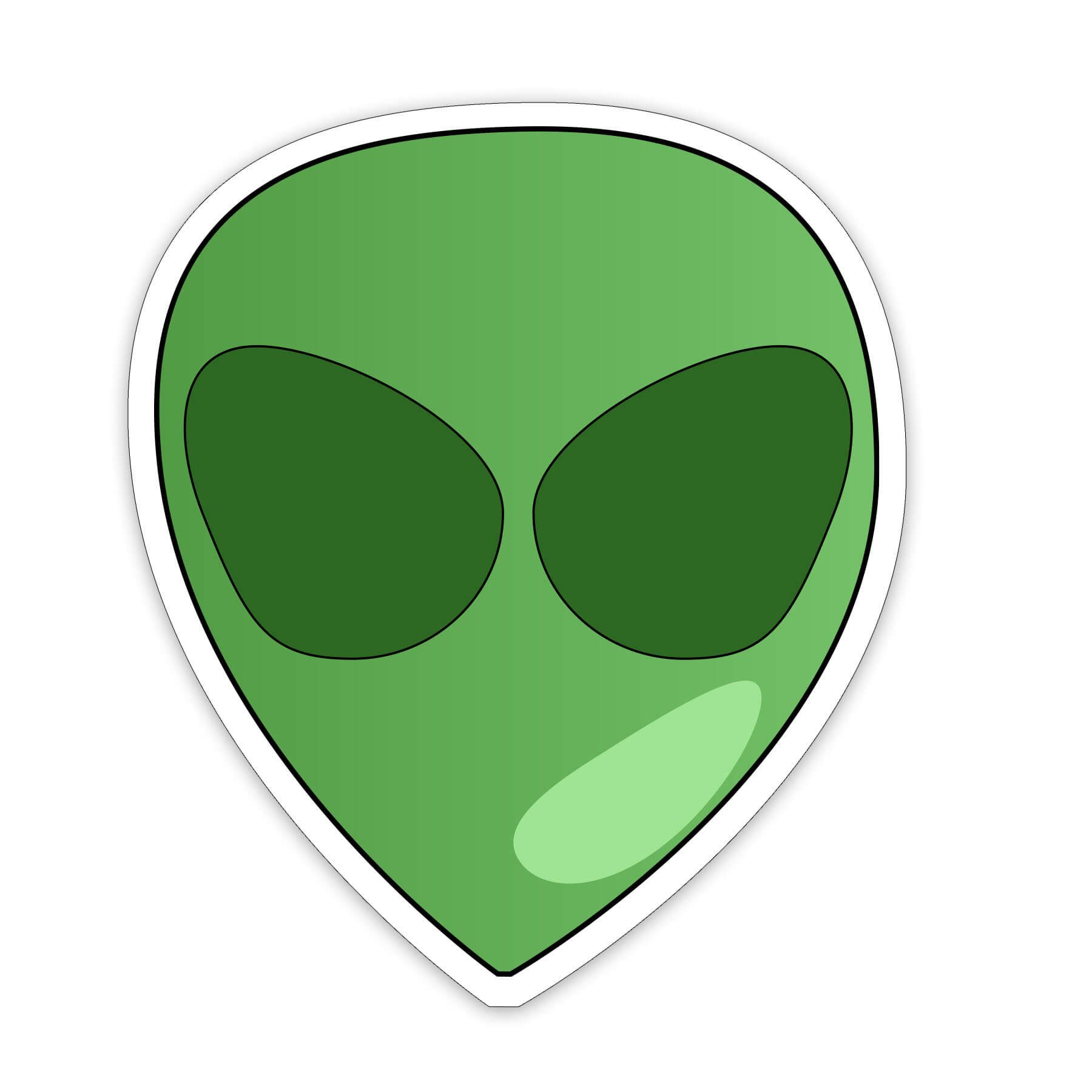 Alien Shaped NoteKeeper™ Magnet 20 Mil 4