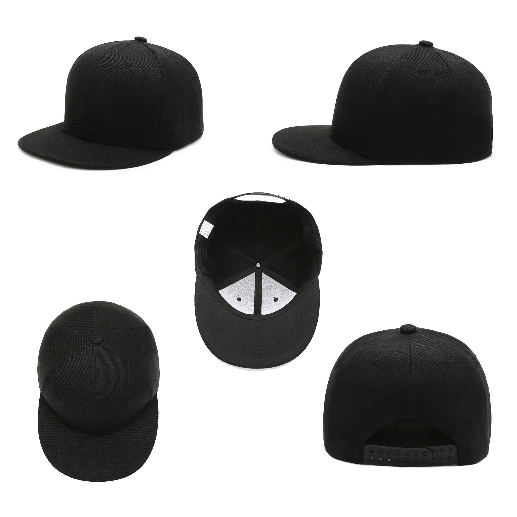 Classic Flat Brim Sun Visor Trucker Caps 3