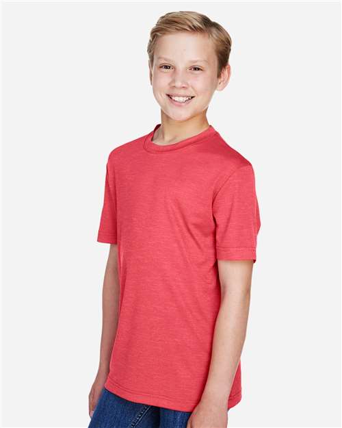 Youth Sonic Heather Performance T-Shirt - TT11HY 56