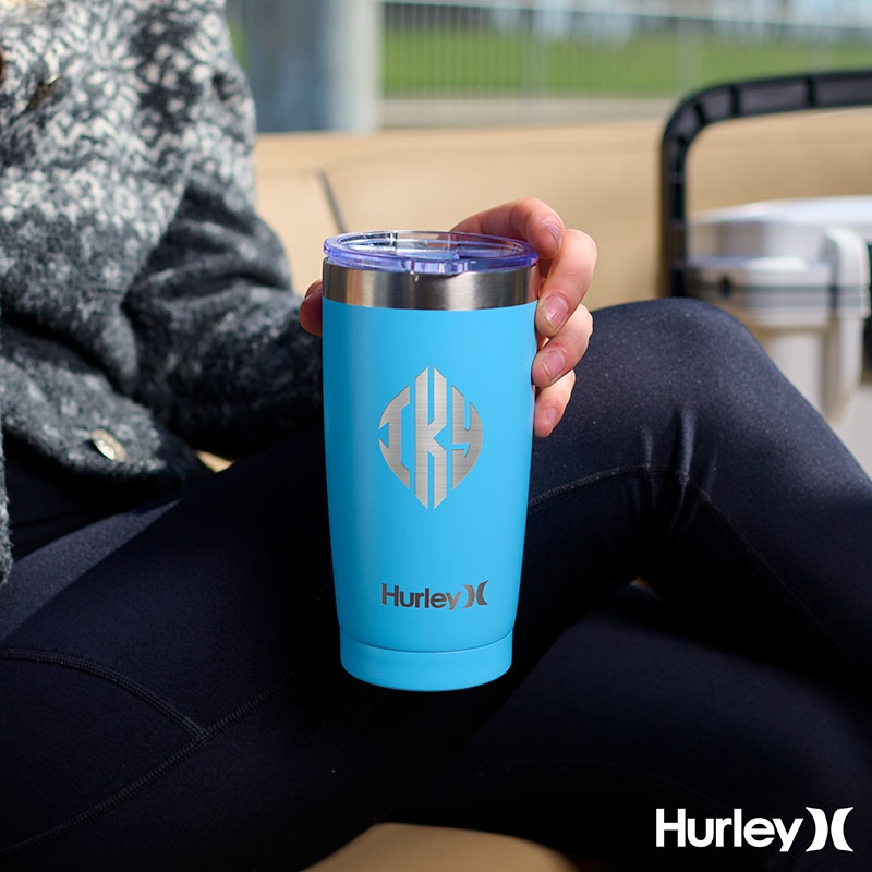 Hurley® 20 oz. Double Wall Stainless Steel Travel Tumbler 13