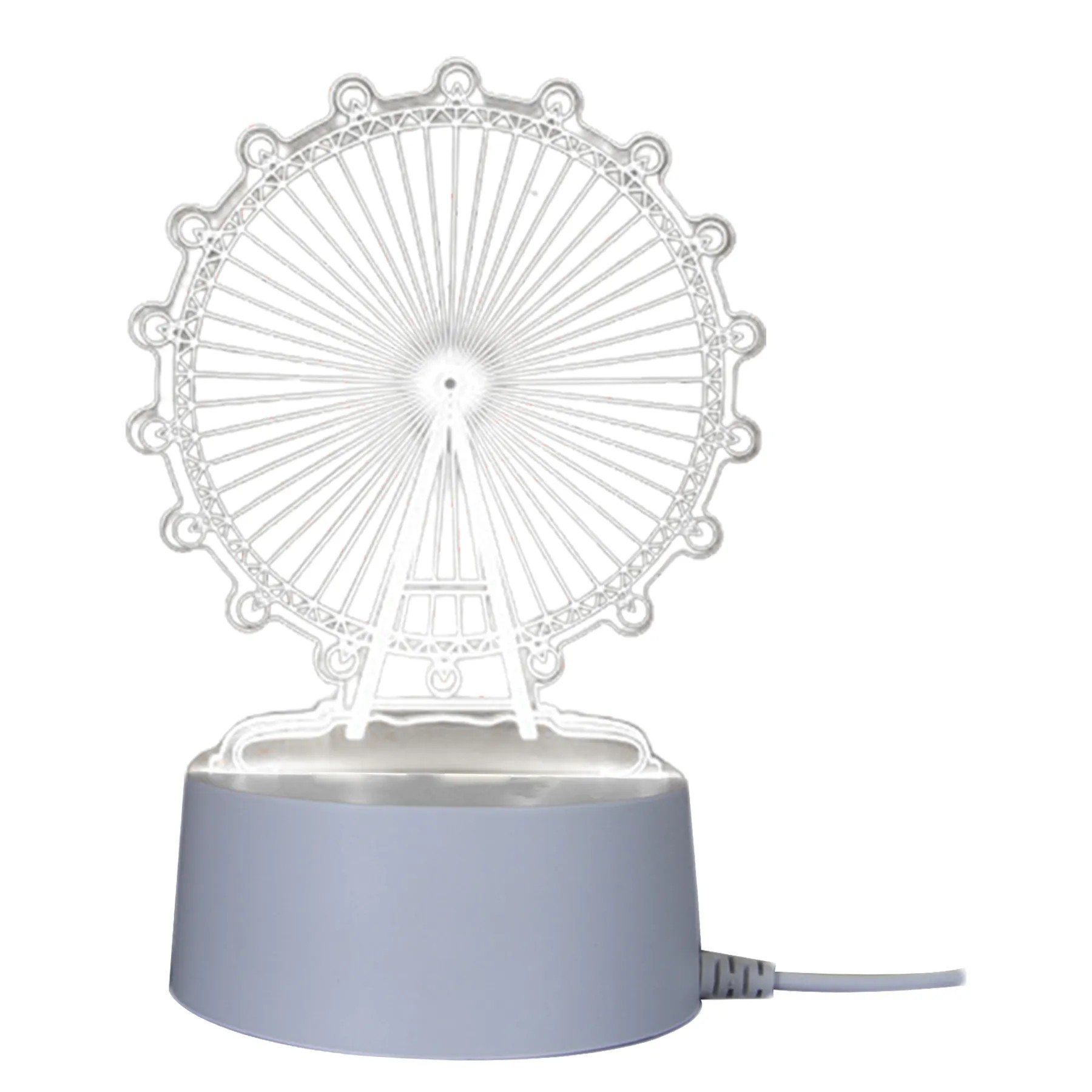 Ferris Wheel Series Acrylic Led Nightlight 2