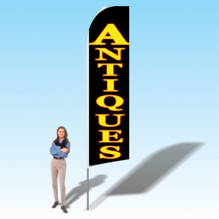 15FT Antiques Advertising Banner Flag 2