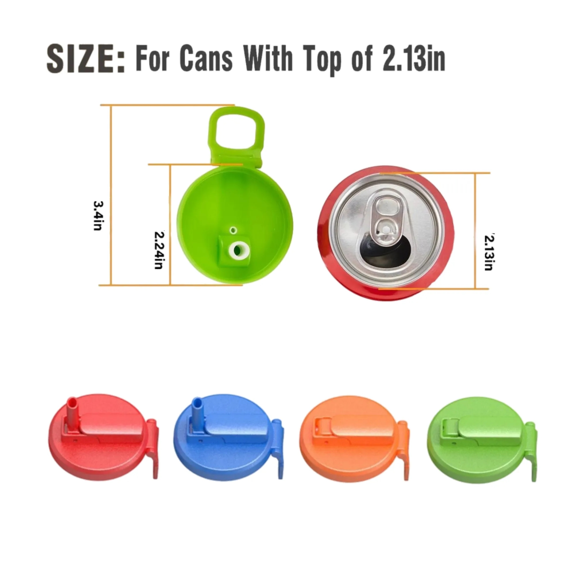 Silicone Soda Can Straw Cover 2