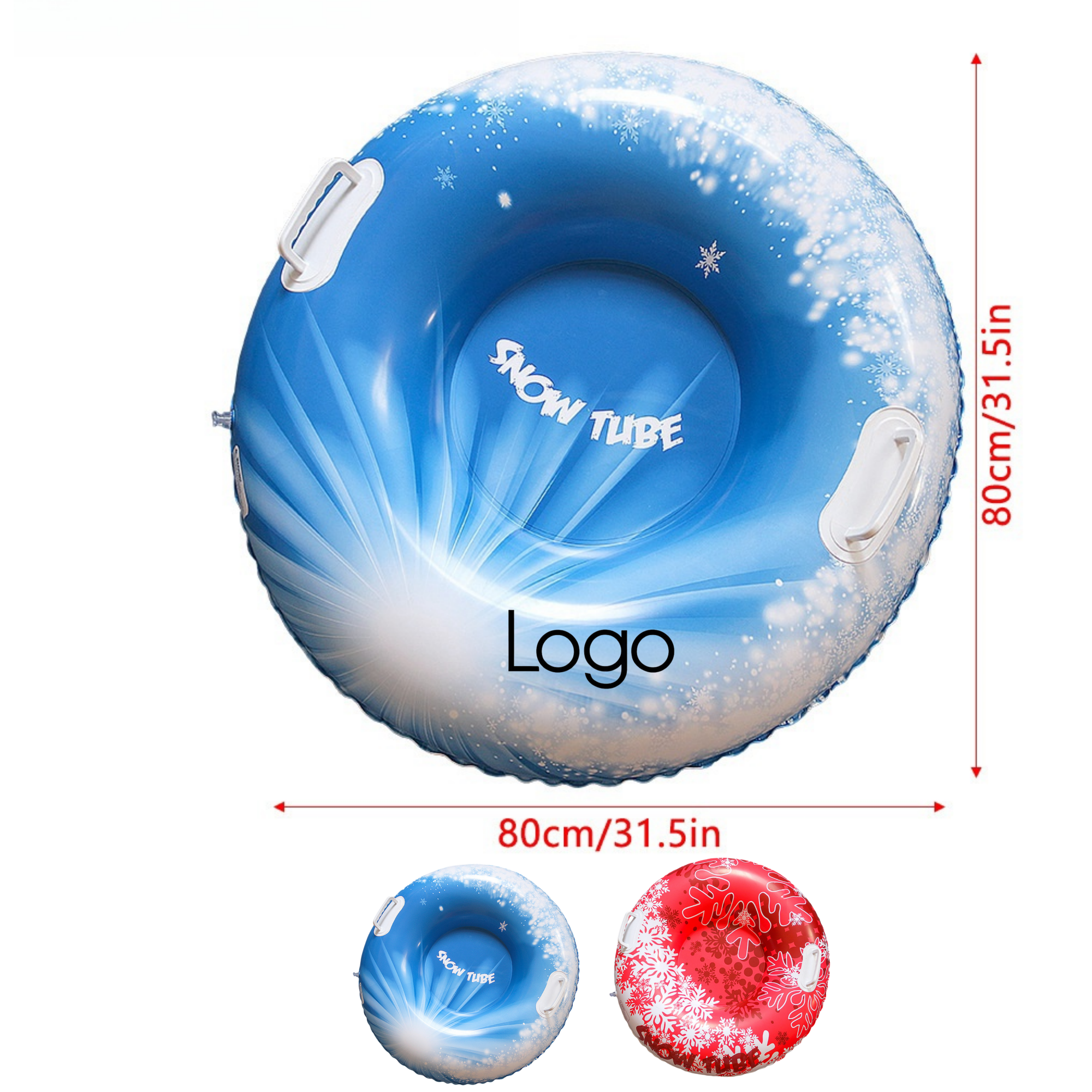 Inflatable PVC Skiing Circle 2