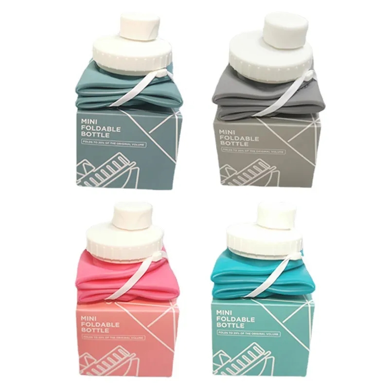 20oz Silicone Collapsible Water Bottle 1