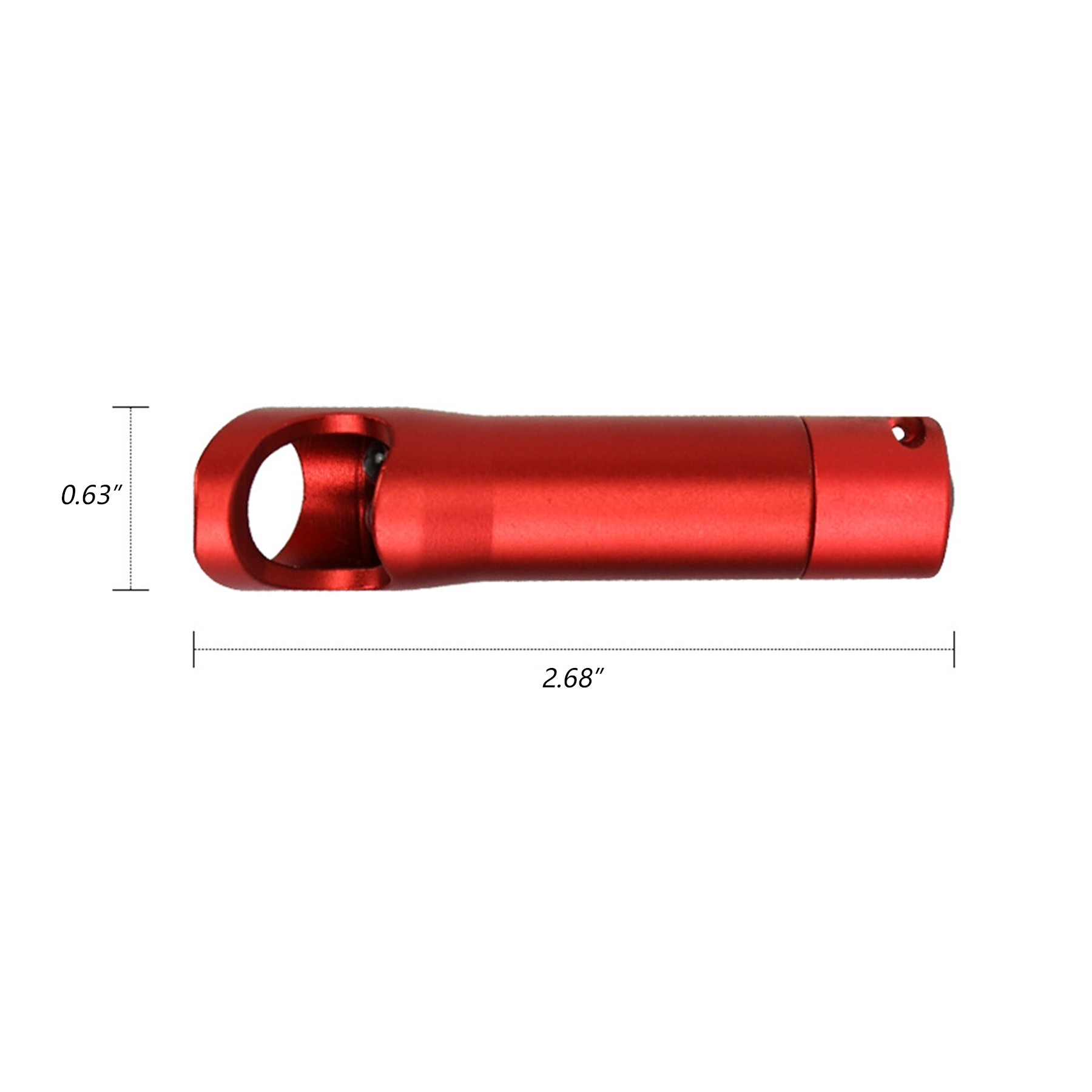 Bottle opener flashlight keychain 8