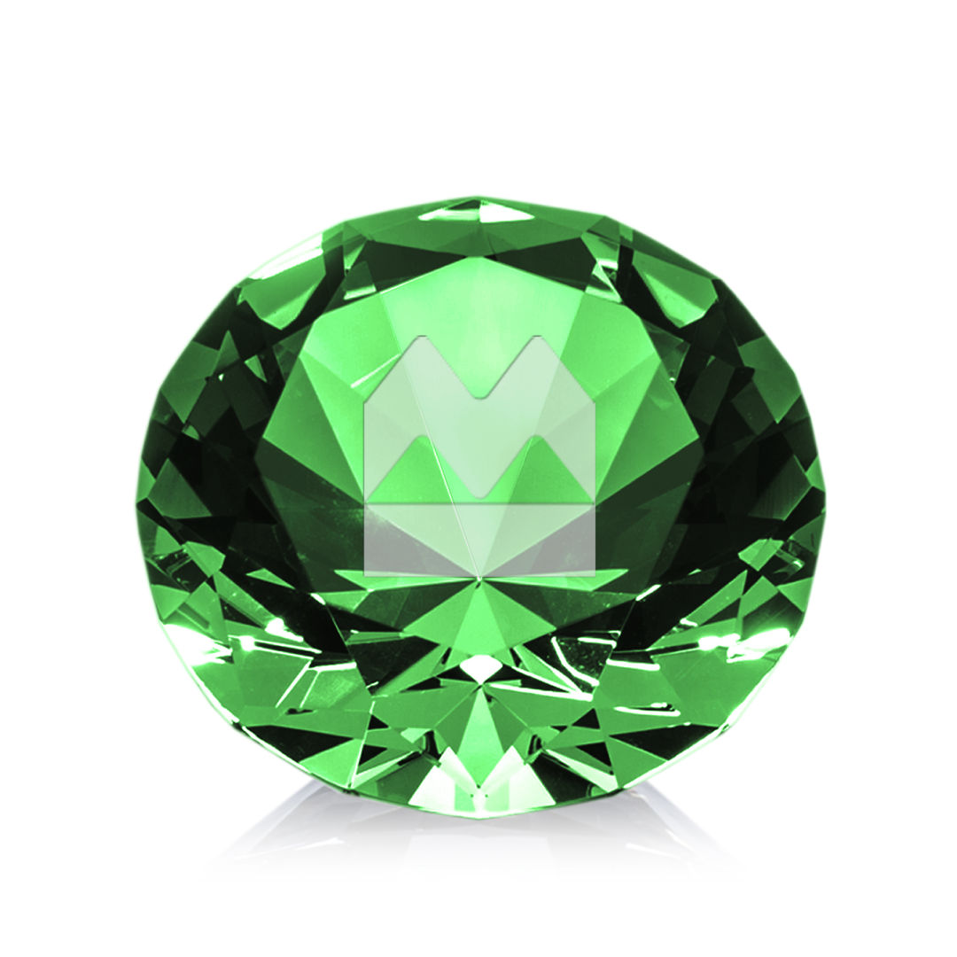 Optical Gemstone Award - Emerald 17