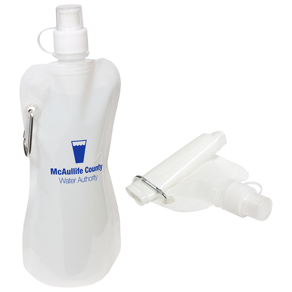 Flex Foldable 16 oz Water Bottle with Carabiner 10