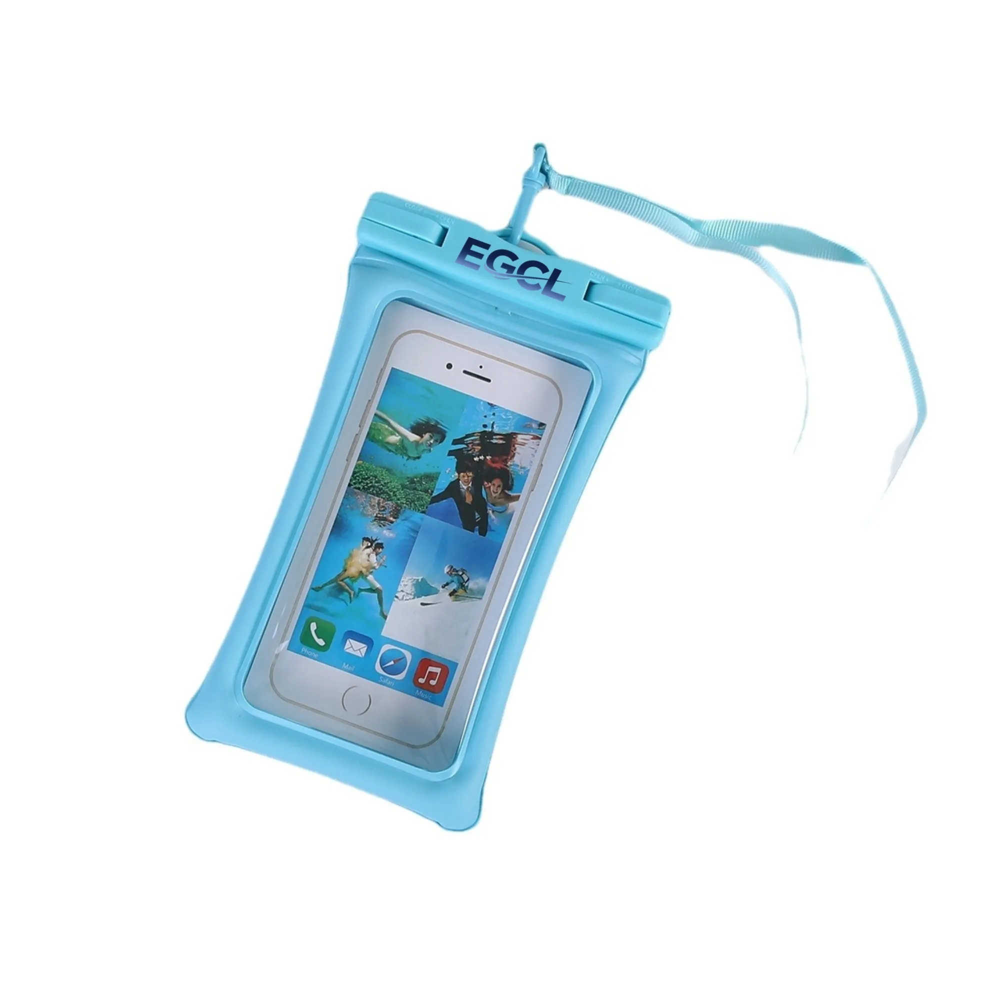 PVC double-sided inflatable mobile phone waterproof bag 2