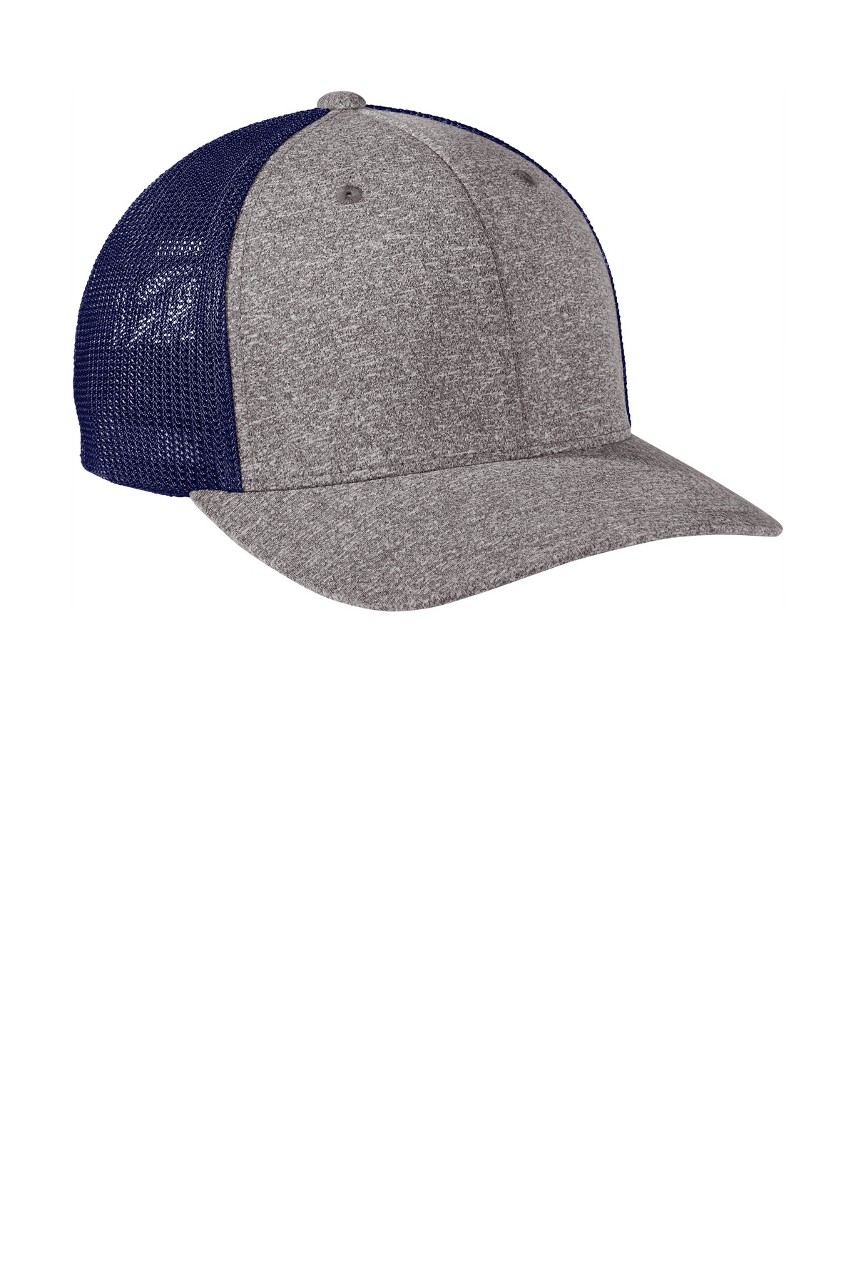 Port Authority Flexfit Melange Mesh Back Trucker Cap C302 12