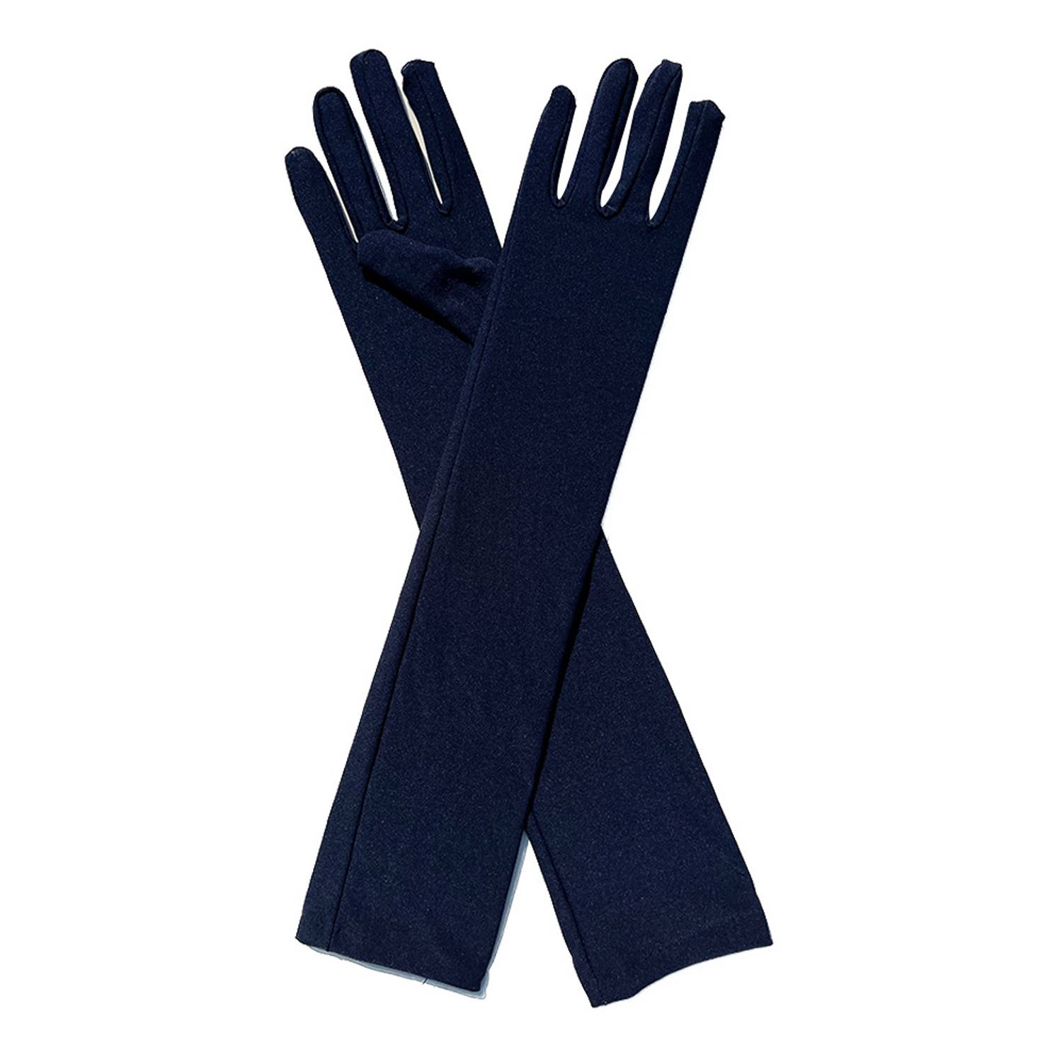 Women Long Stretchy Party Gloves 17