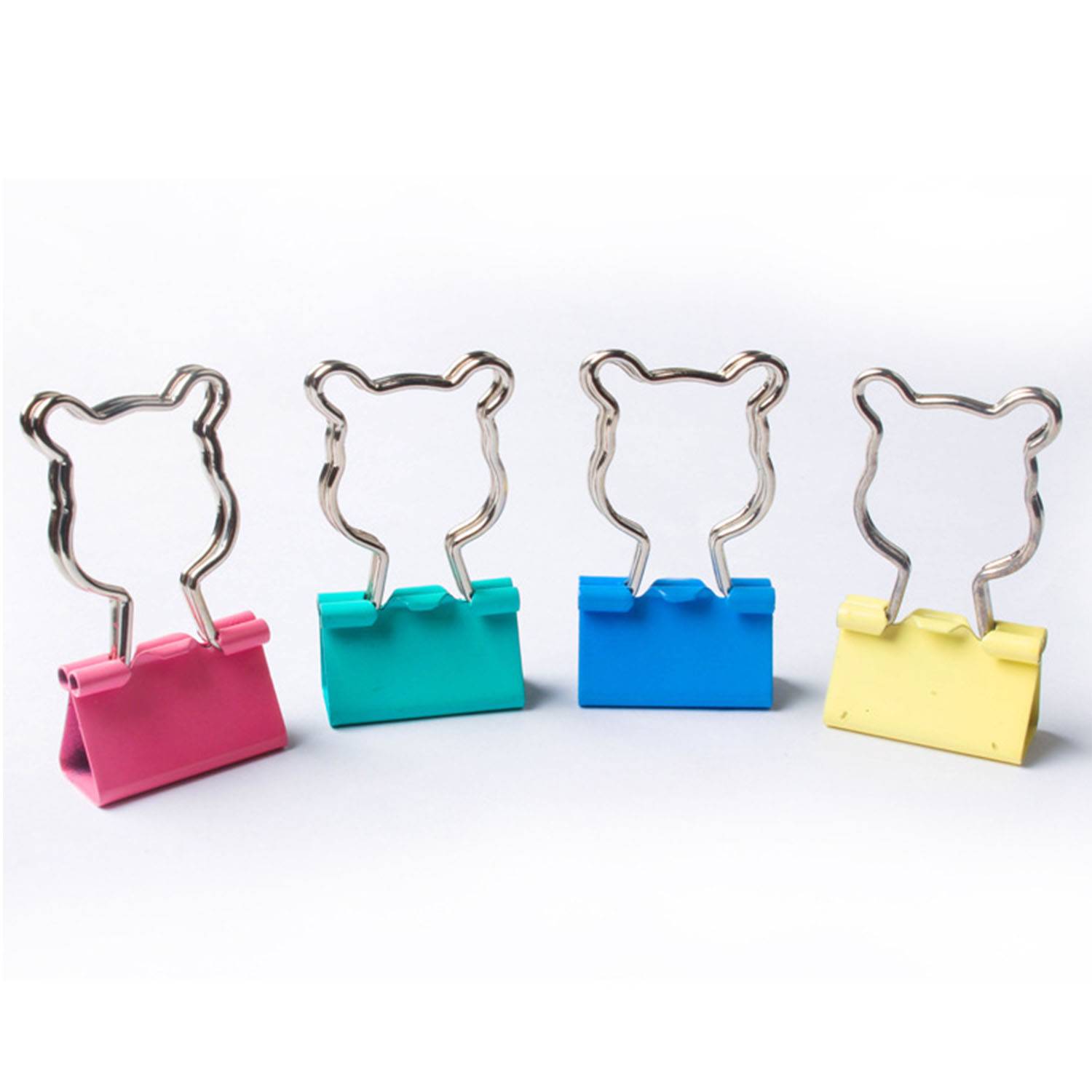 Cartoon Mouse Shaped Metal Binder Clip Paper Clap 1