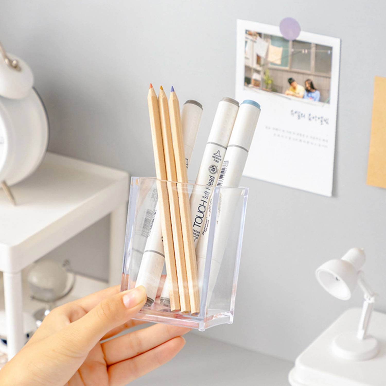 Acrylic Pencil Holder 6