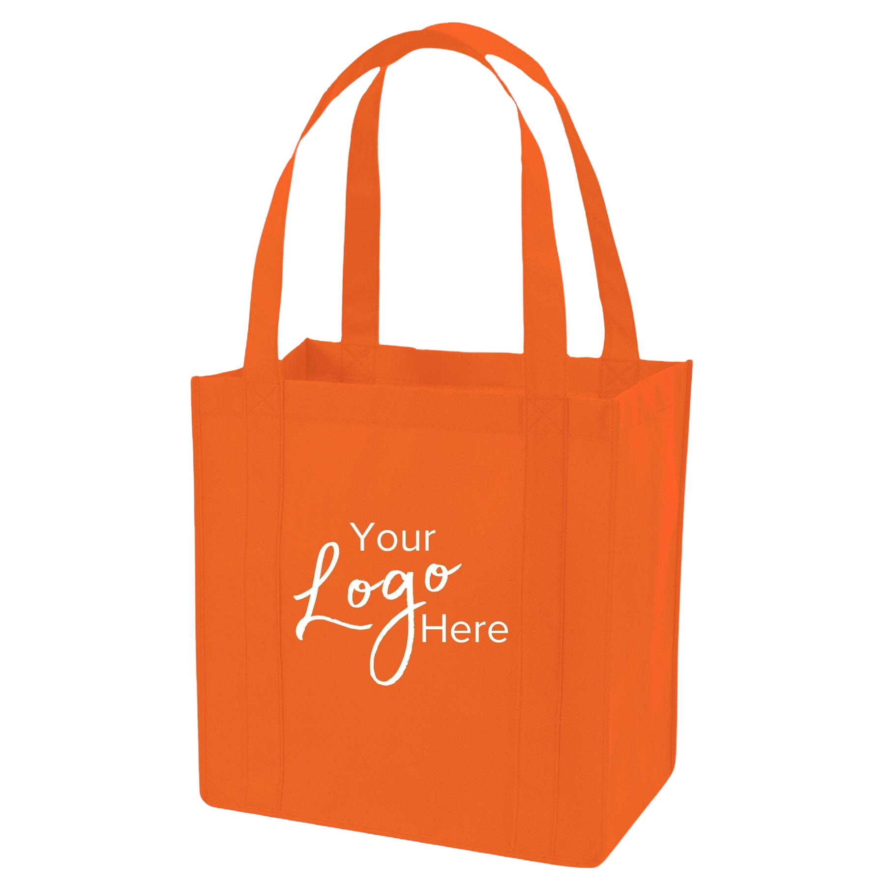 Non-Woven 12 1/2"W x 13 1/2"H x 8 1/2" Gusset Tote Bag w/ Inforced Bottom 14
