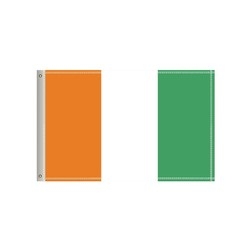 National Flag, Côte d'Ivoire, Single-Sided - 60"W x 36"H 2