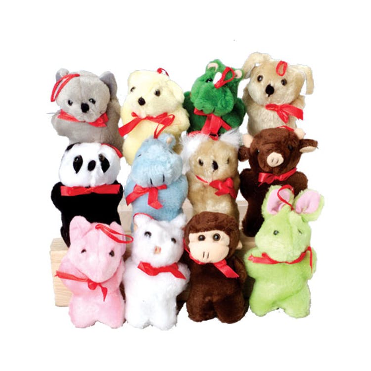 Plush Animal Toys - Assorted 4.5" 3