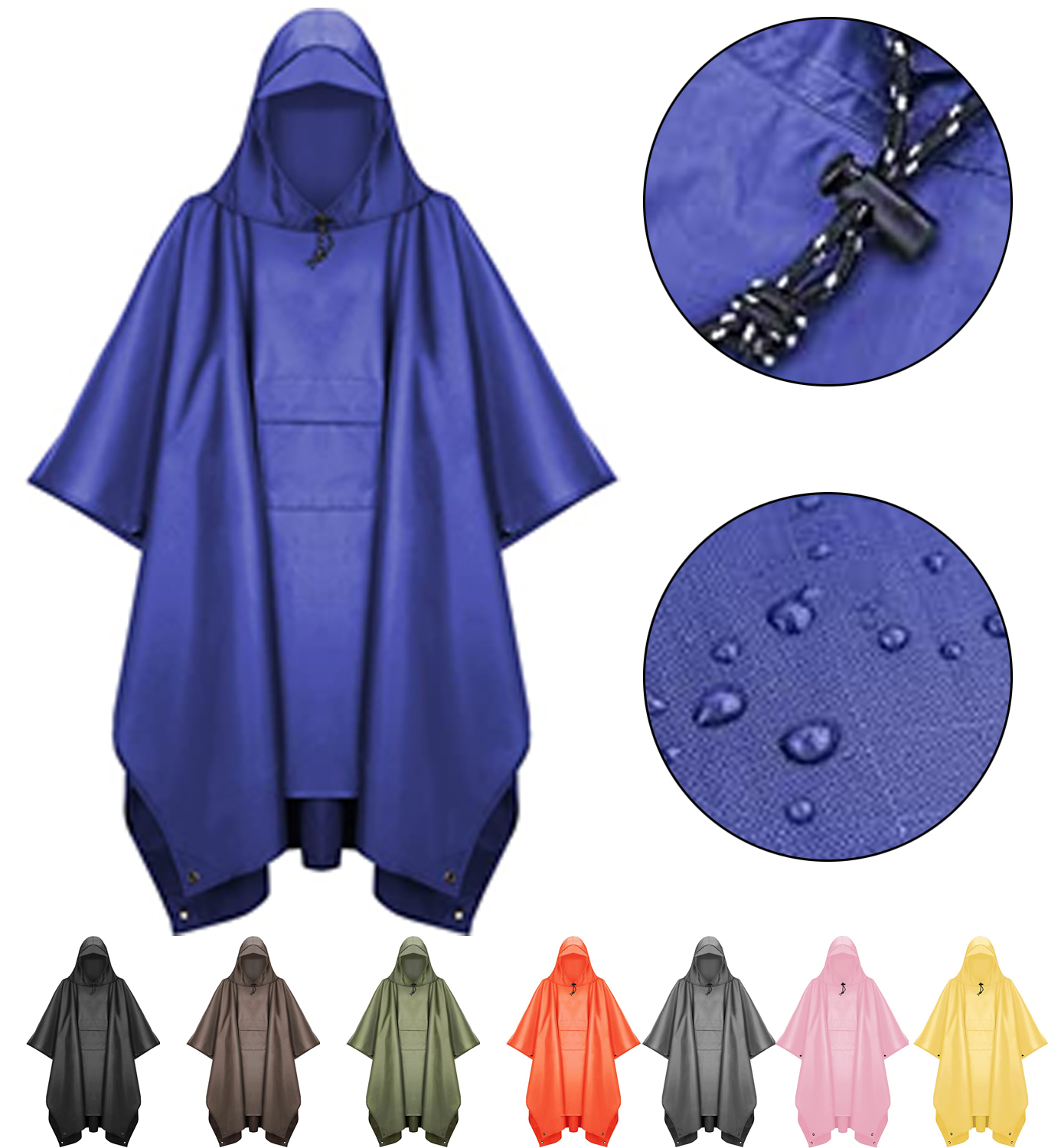 Lightweight Rain Poncho 1