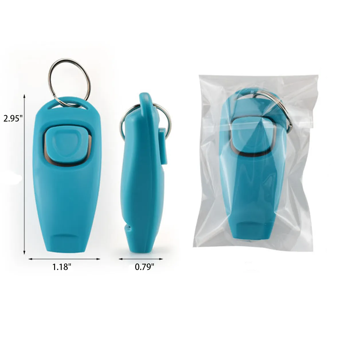 Pet Dog Training Clicker Portable With Wrist Strap 4