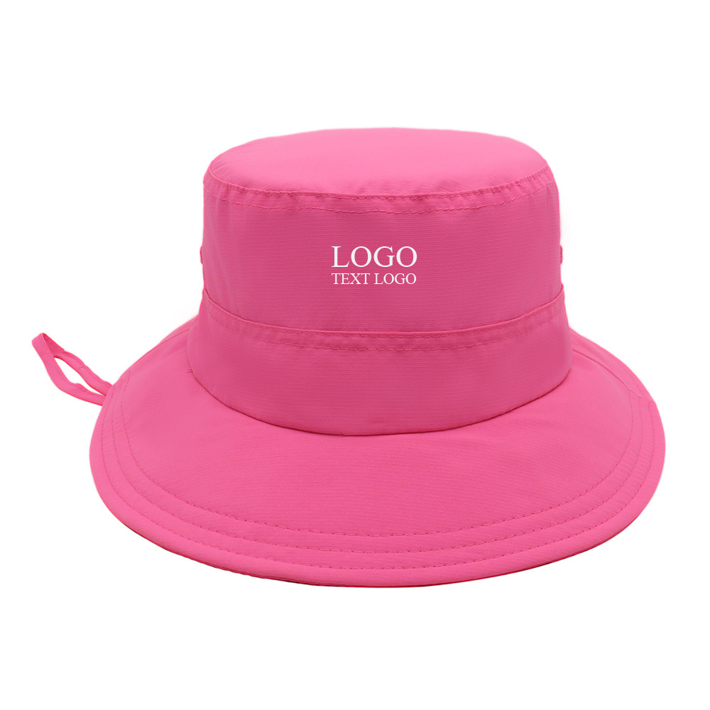 Foldable Breathable Custom Logo Bucket Hat 11